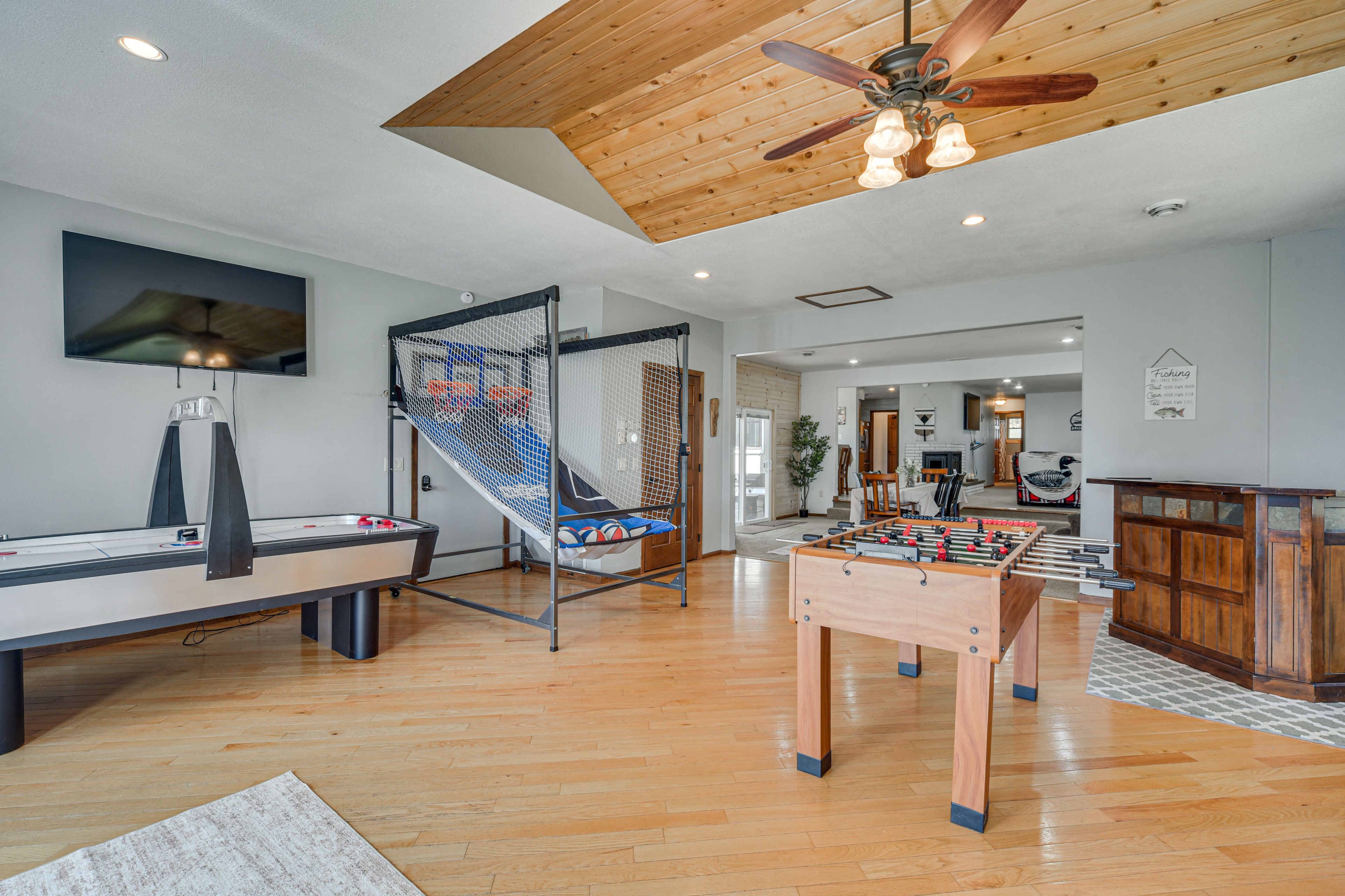 Game Room | Air Hockey Table | Board Games | Foosball Table