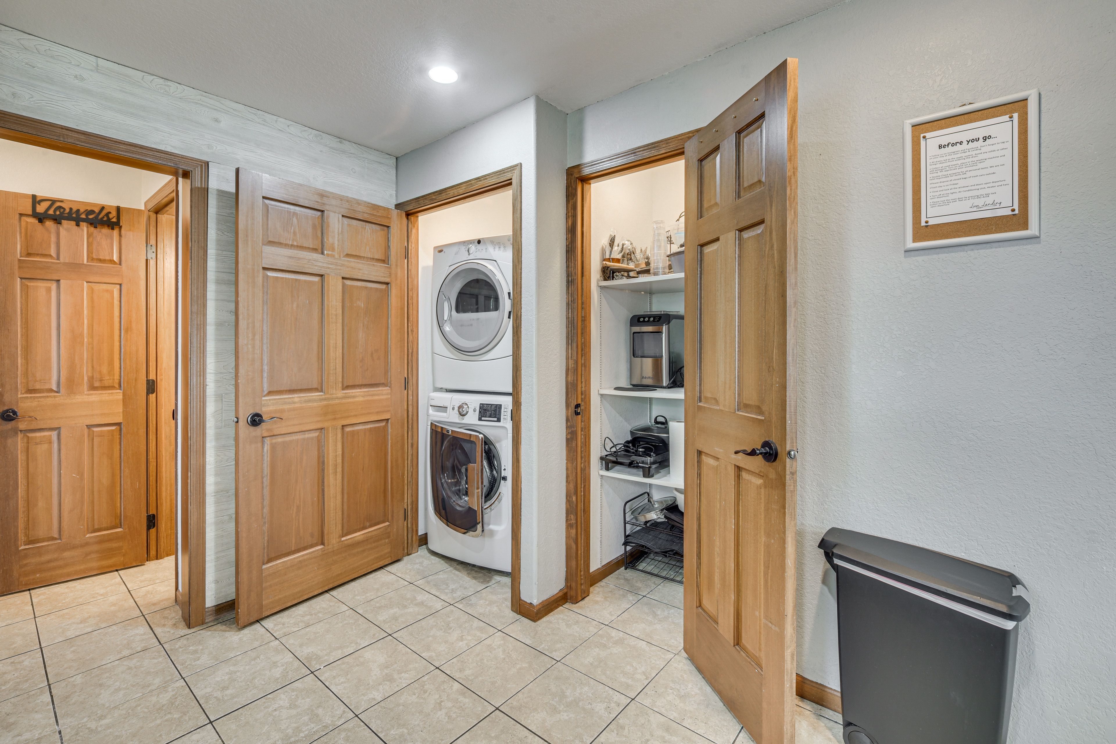 Laundry Area | Washer/Dryer | Laundry Detergent | Iron/Board
