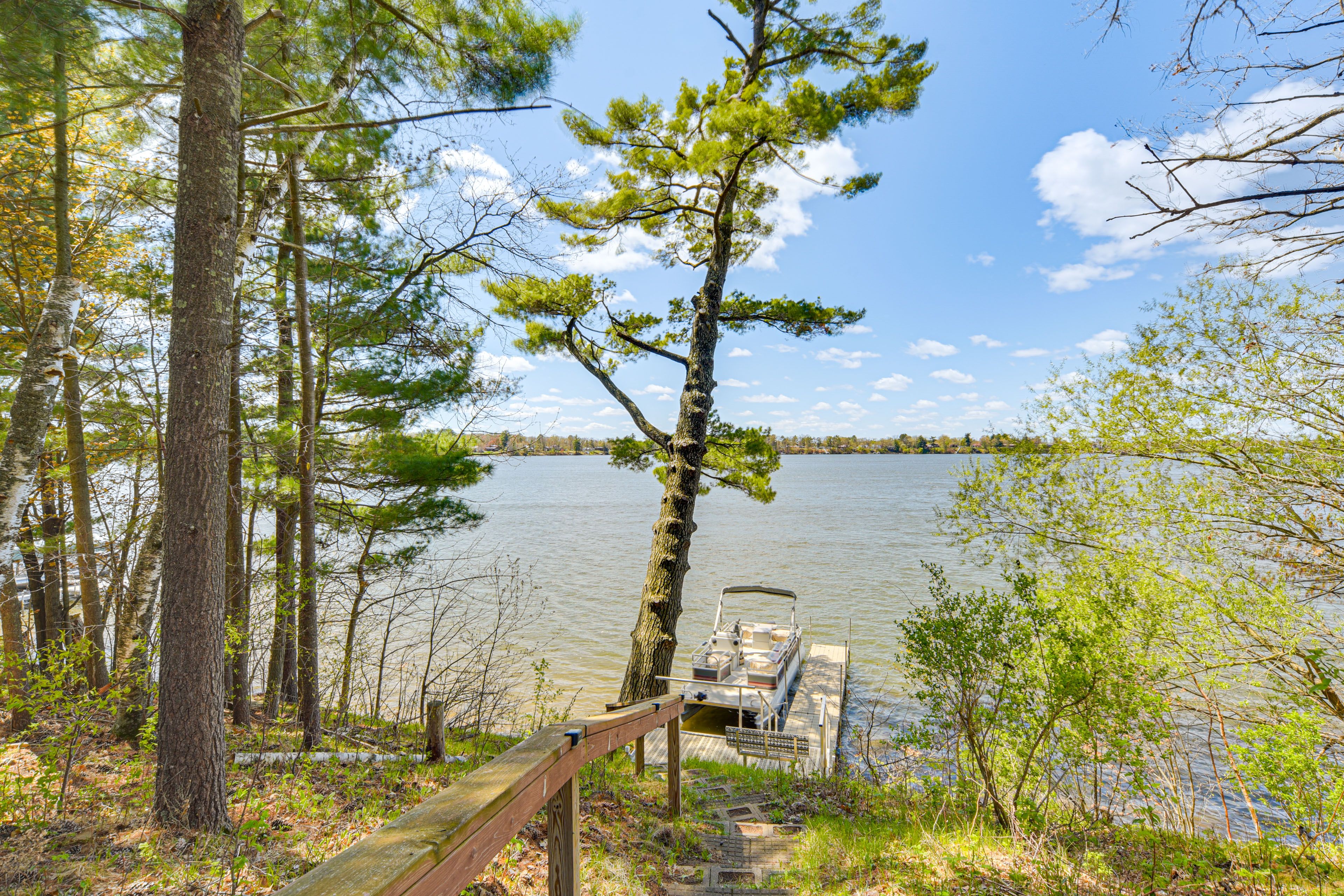 Chetek Vacation Rental | 3BR | 2BA | 2,140 Sq Ft | Step-Free Entry