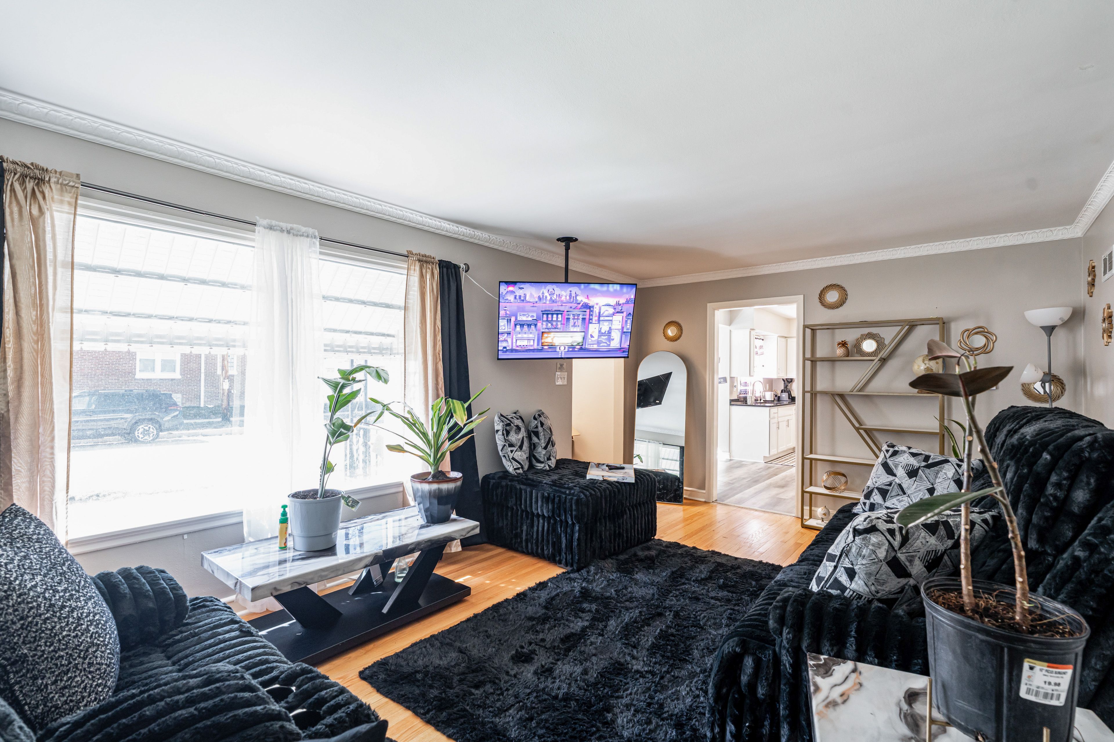 Living Room | 1st Floor | Portable Crib | Central A/C & Heating | Free WiFi