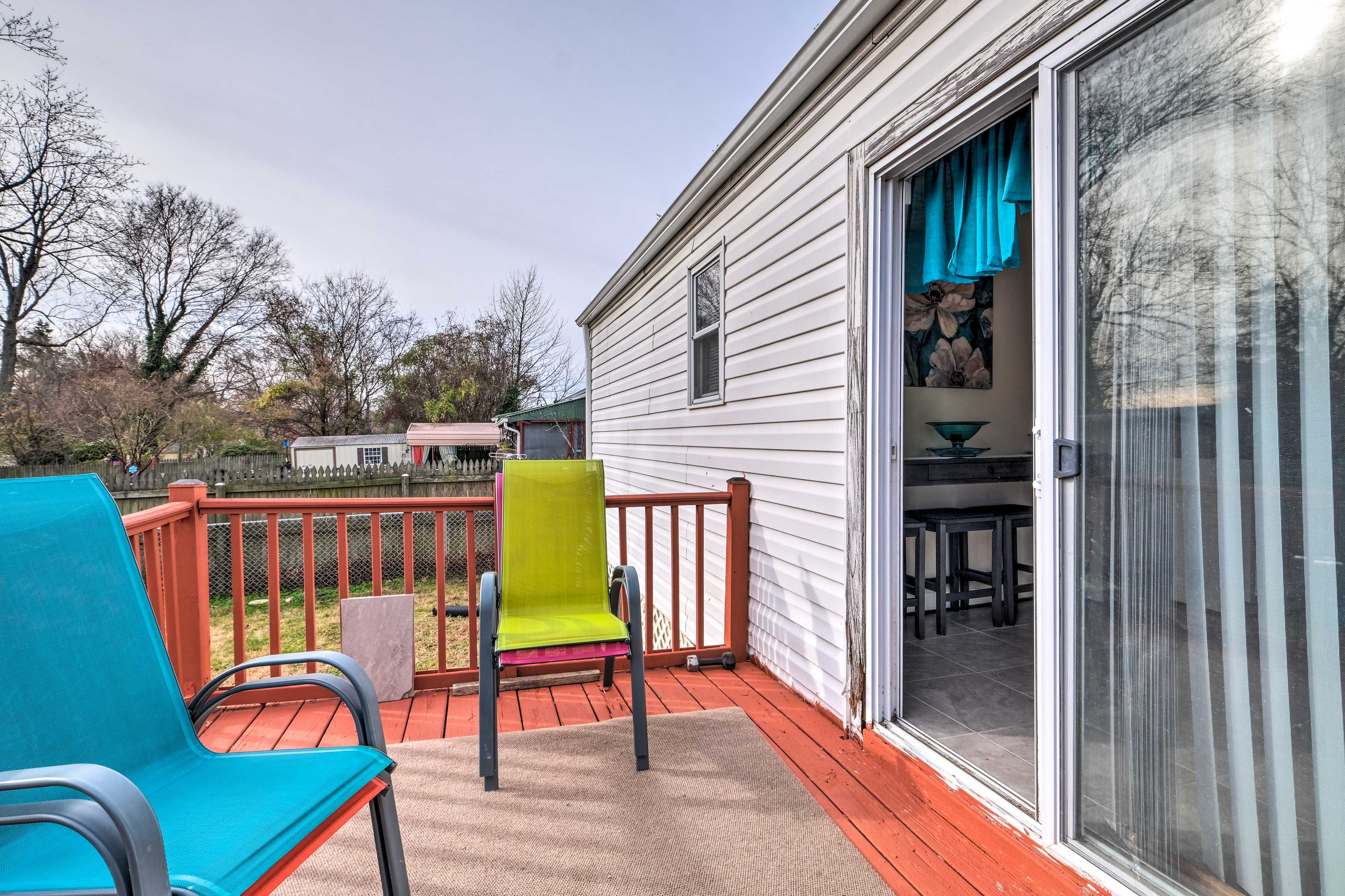Furnished Deck