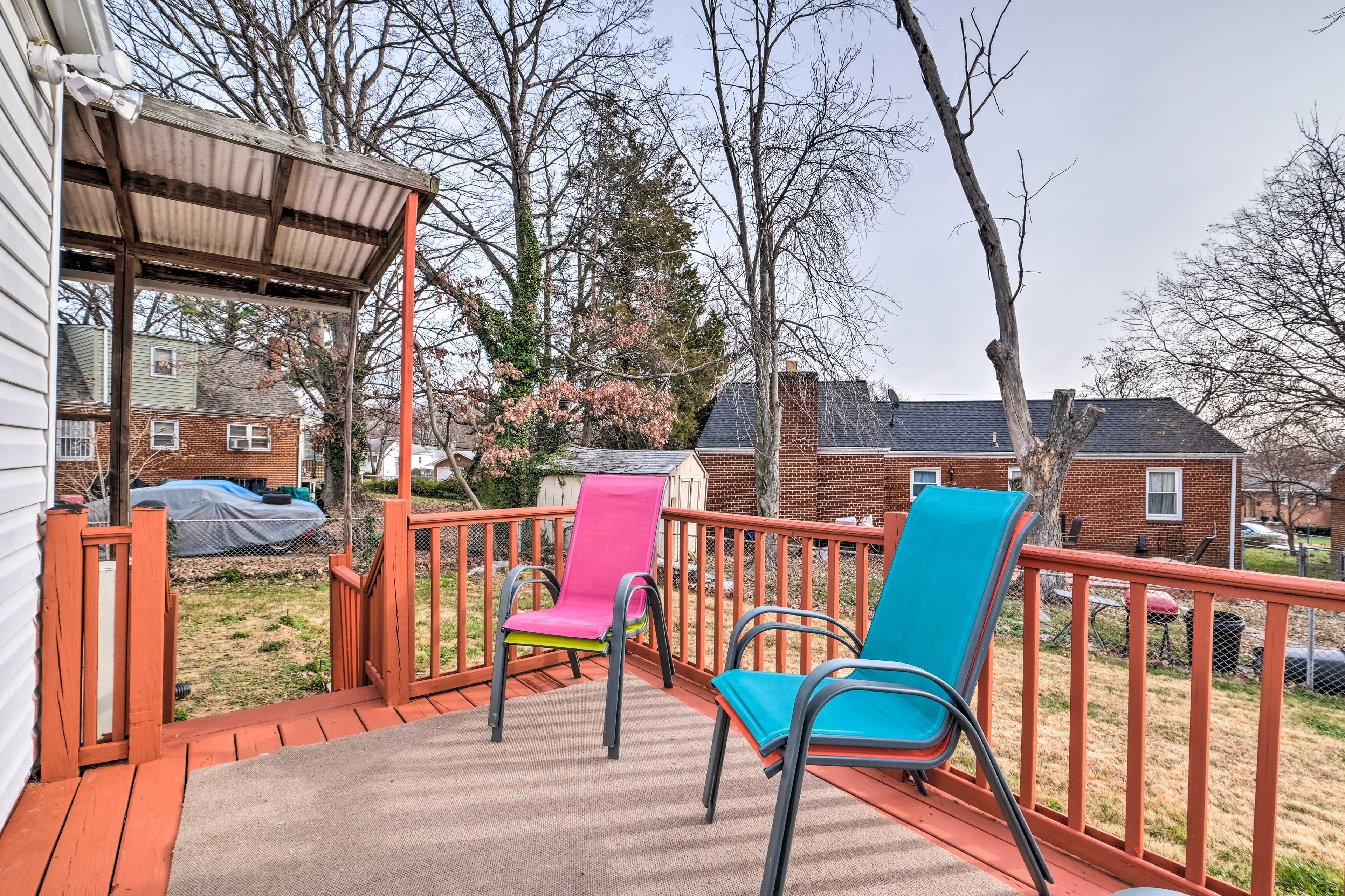 Furnished Deck | Fenced Yard | Pets Welcome