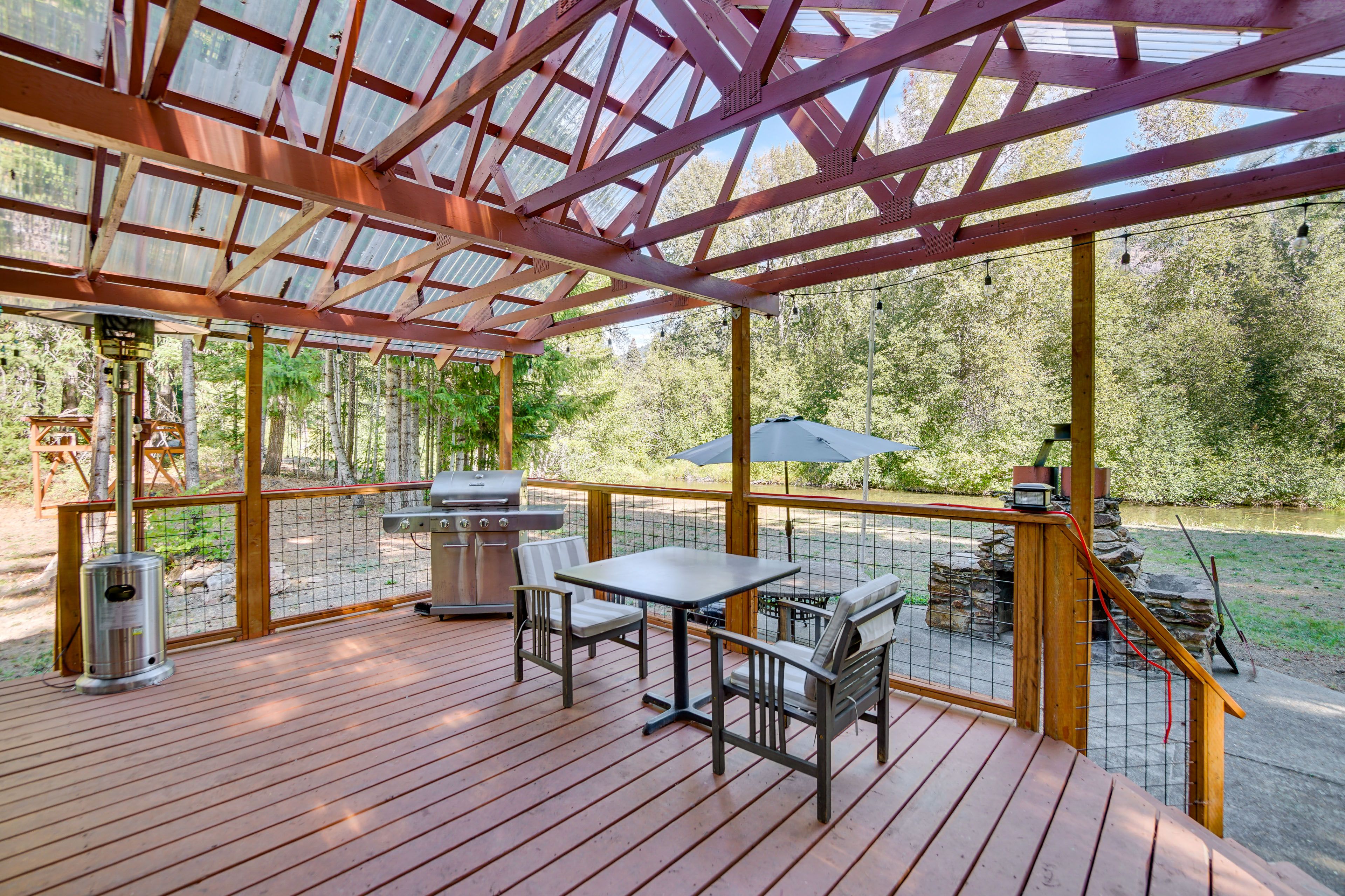 Outdoor Space | Free WiFi | Pet Friendly w/ Fee | Riverfront Cabin