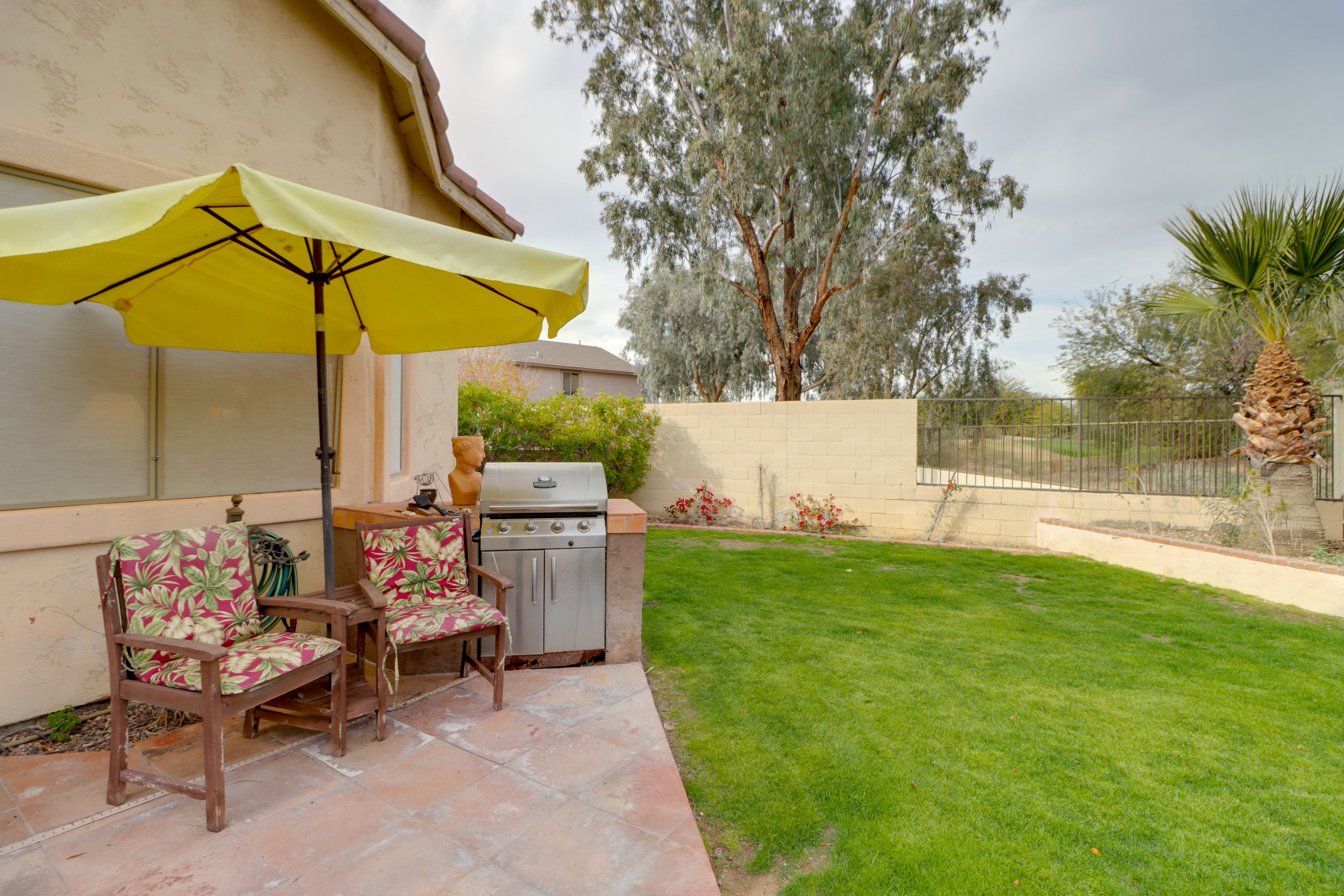 Yard Area | Gas Grill