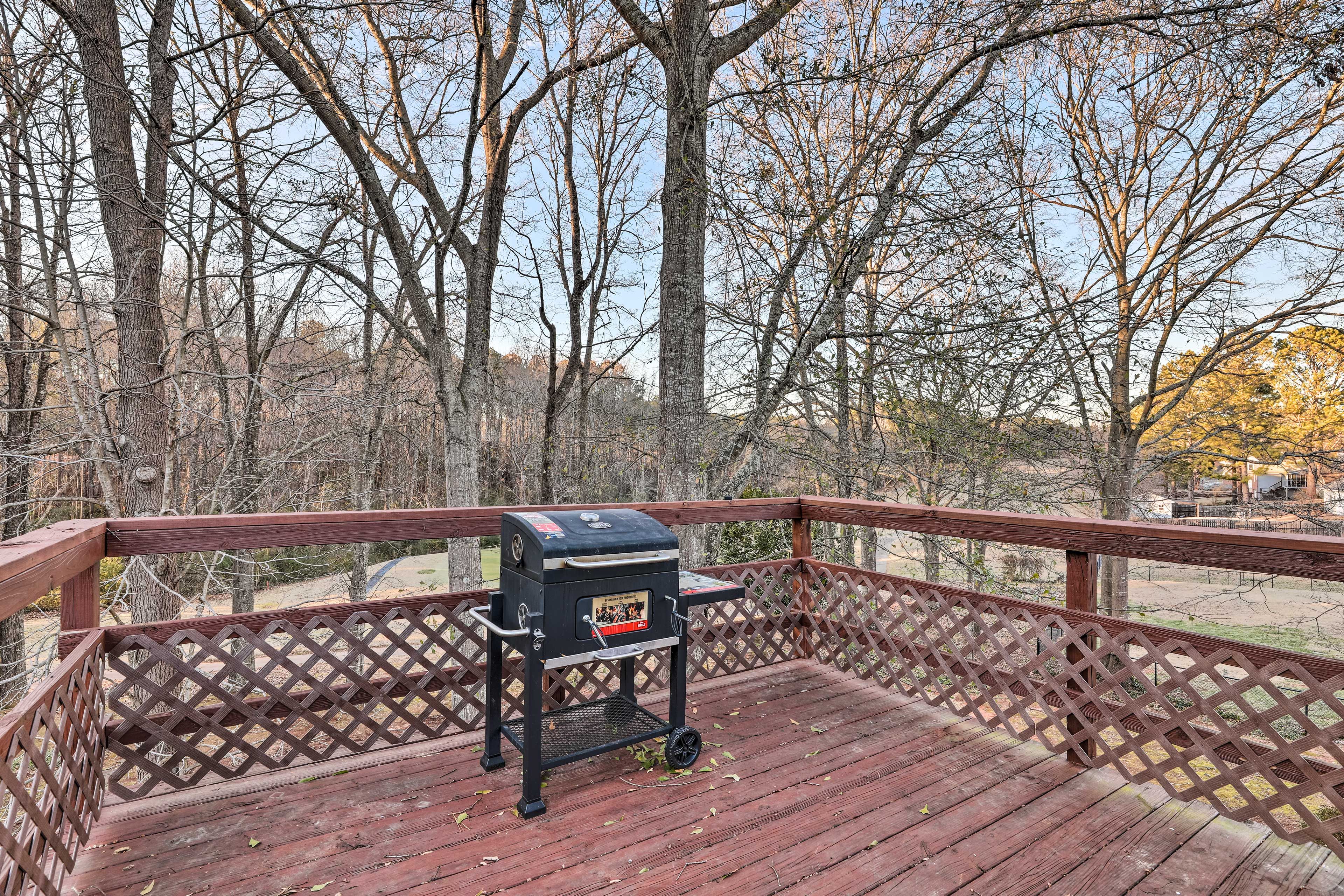 Upper Deck | Charcoal Grill | Golf Course Views