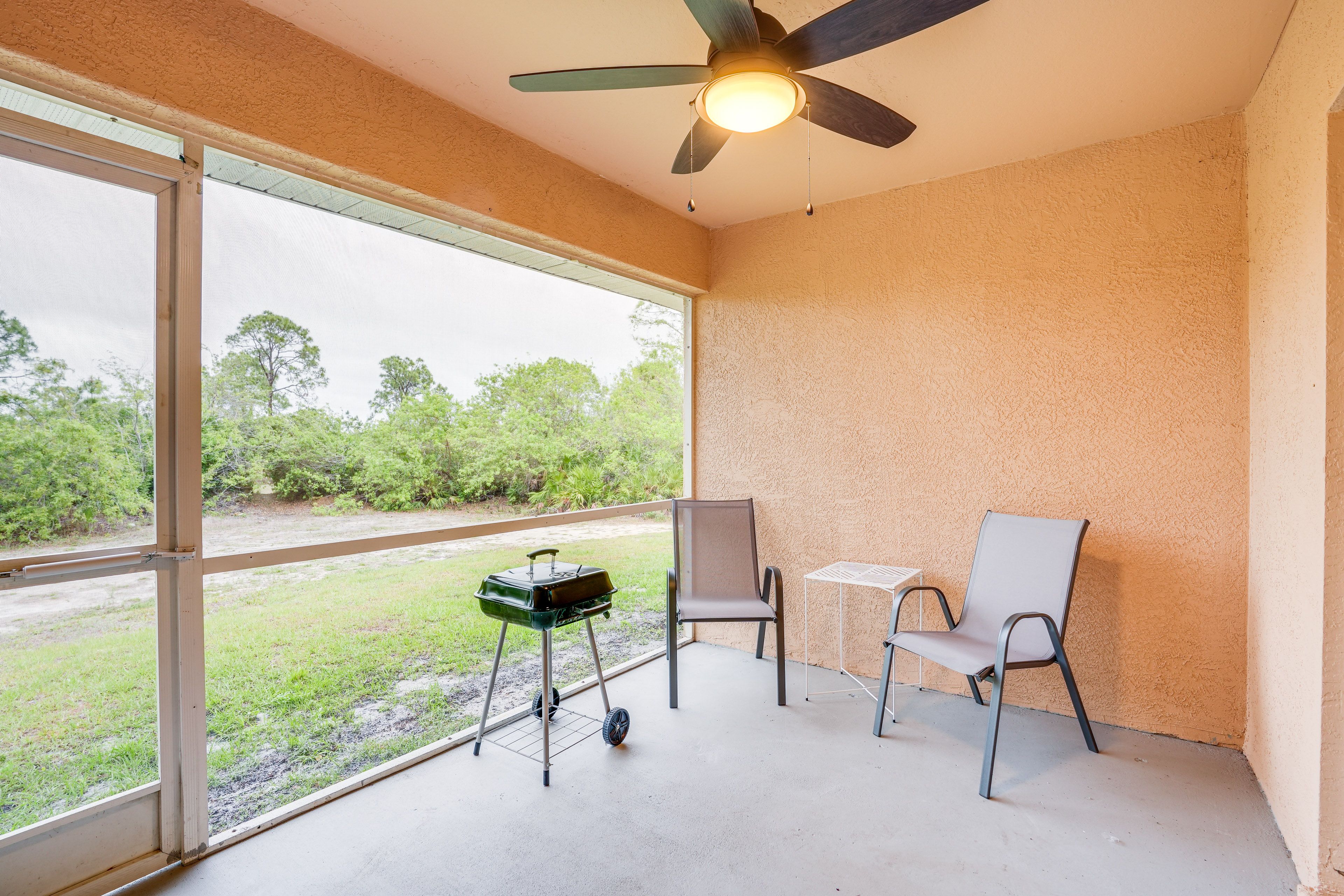 Screened Patio | Shared Backyard