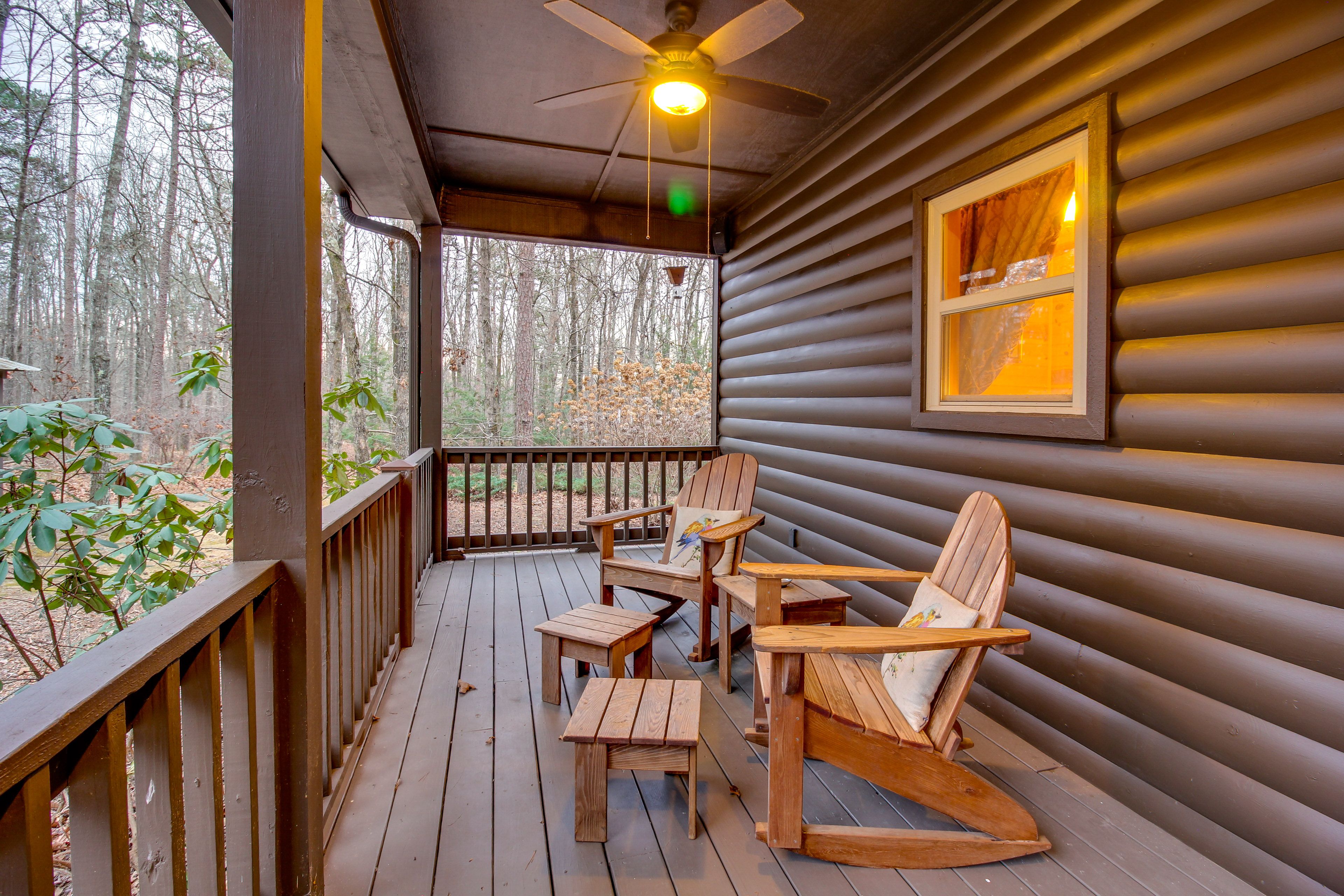 Rear Deck | Private Hot Tub
