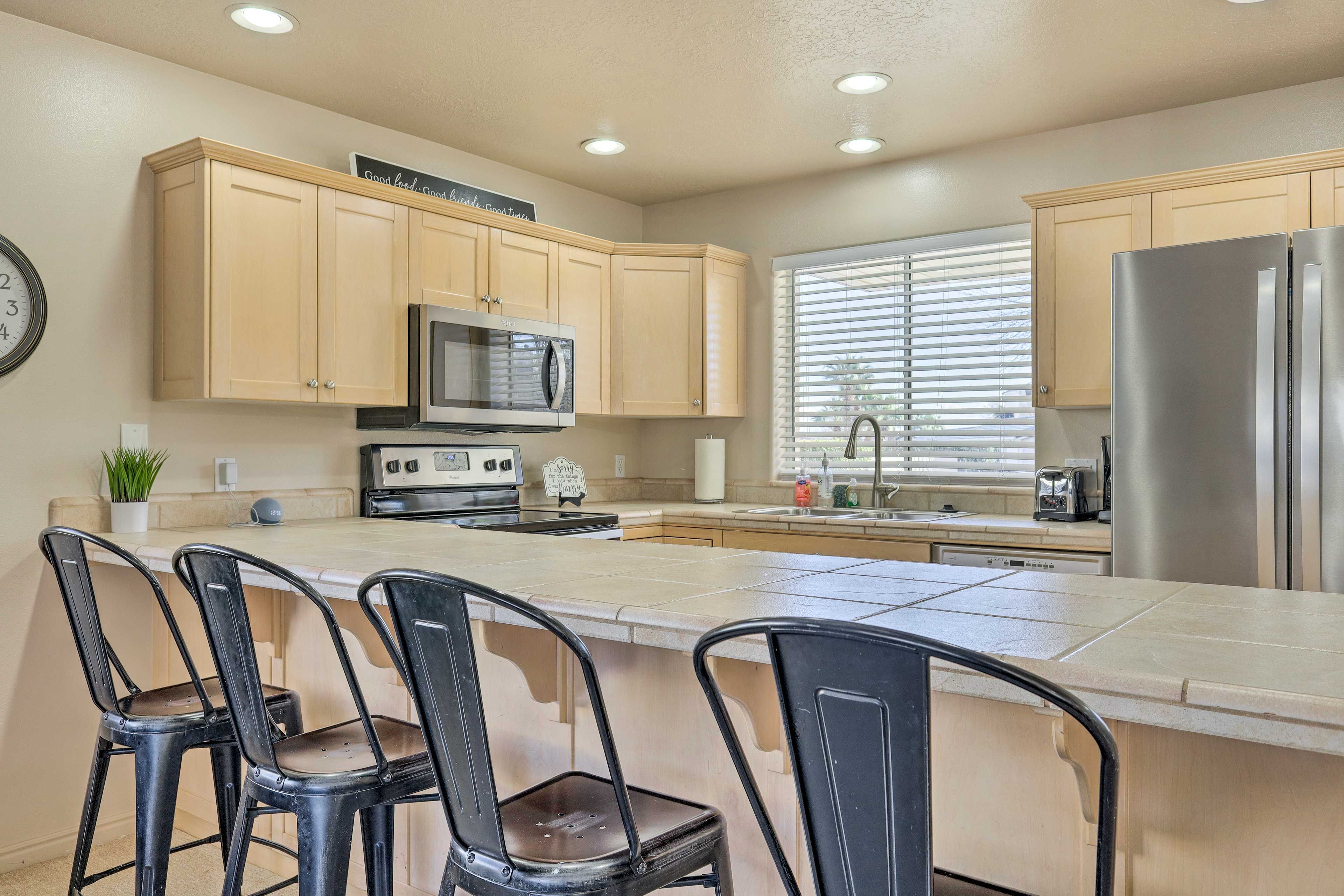 Kitchen | Free WiFi | Central A/C