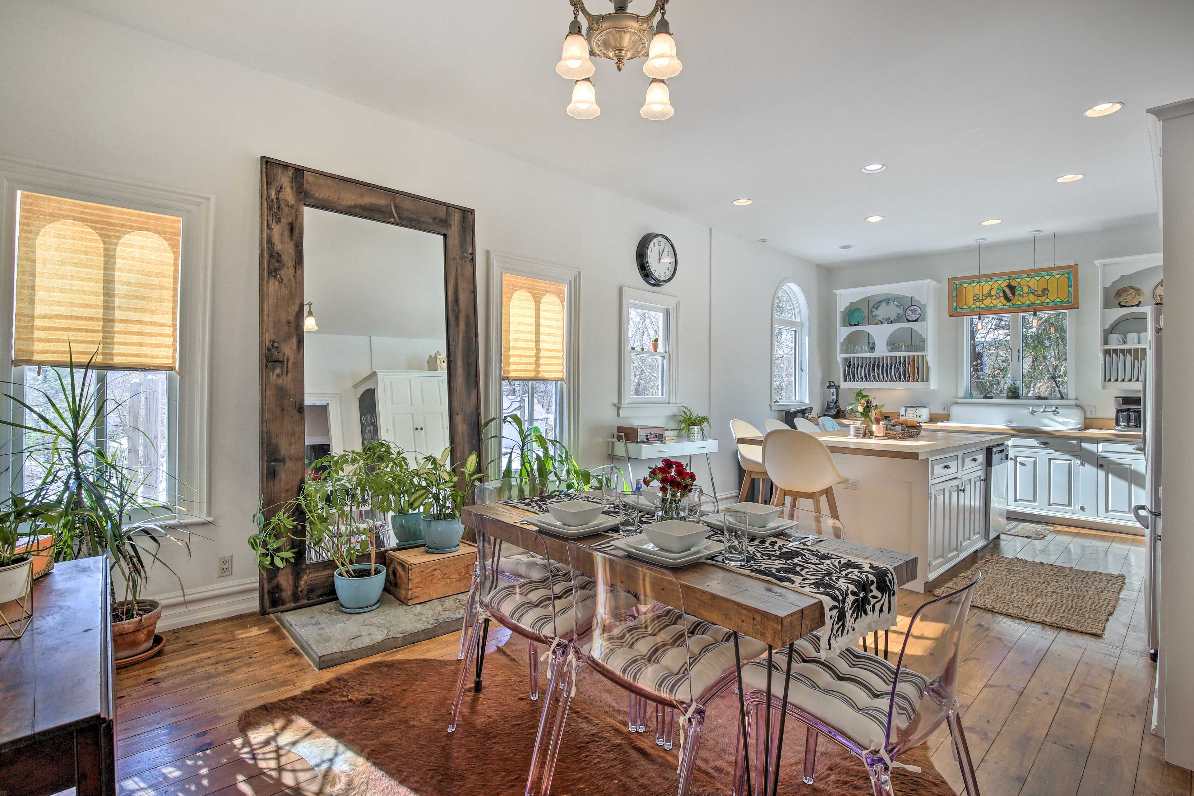 Kitchen & Dining Space | Dishware & Flatware Provided | Cooking Basics