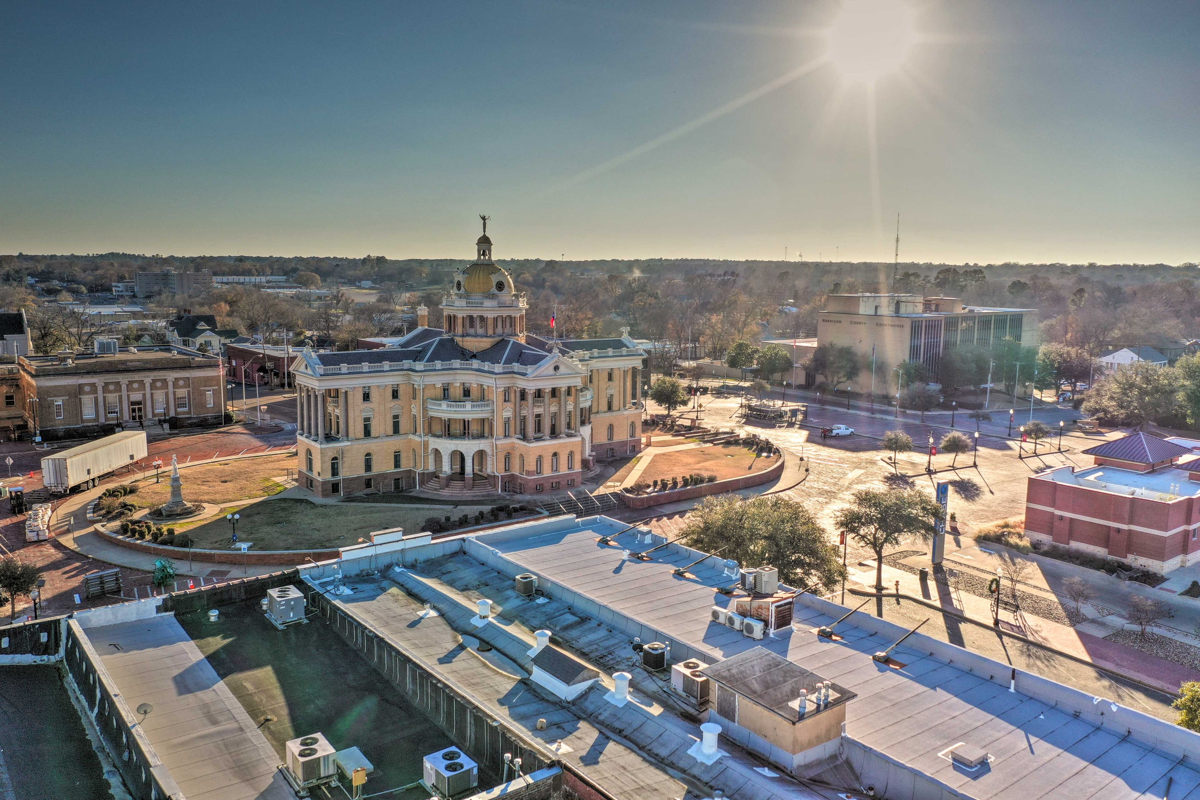 Walk to Old Harrison County Courthouse
