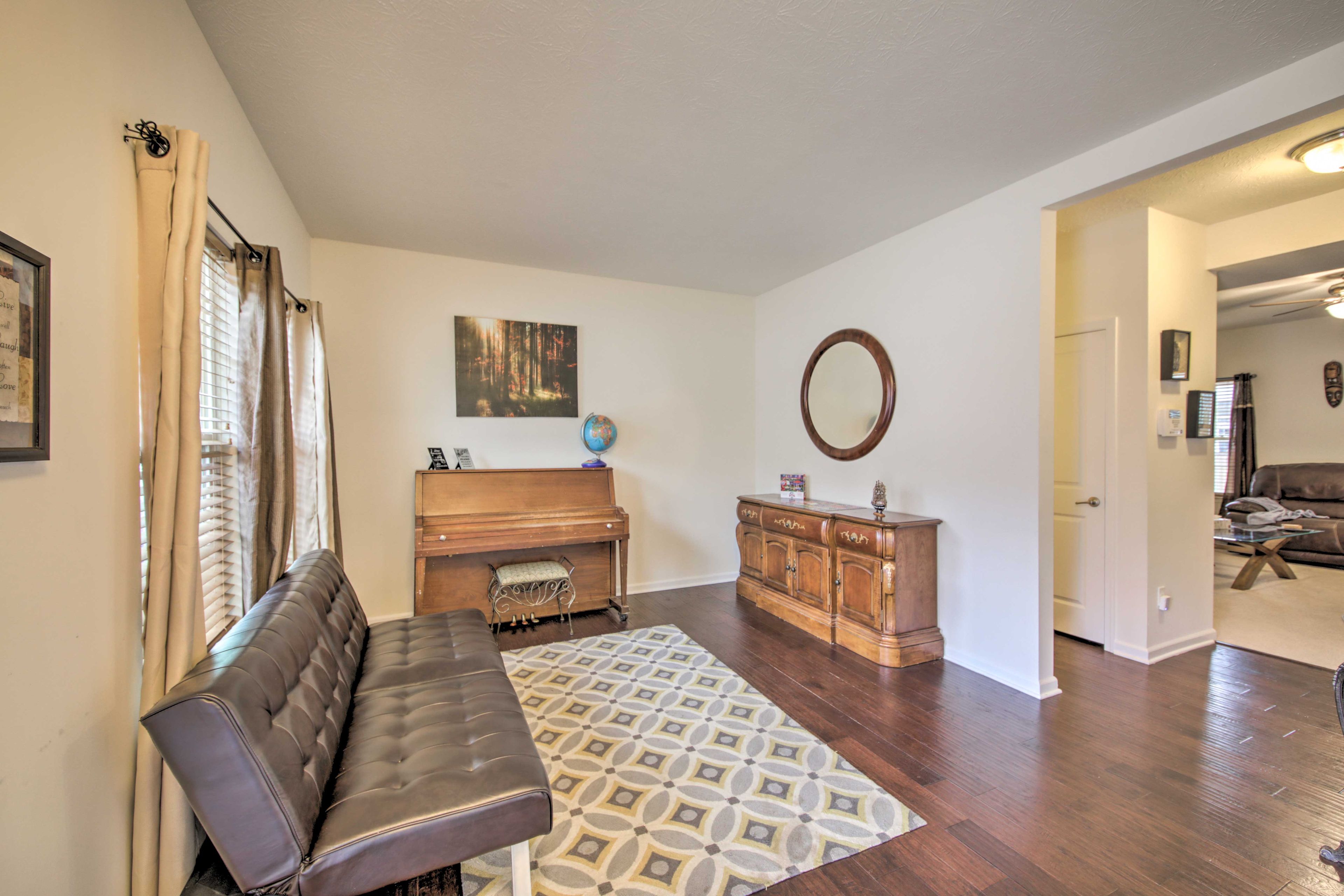 Living Room | Full Futon | Piano