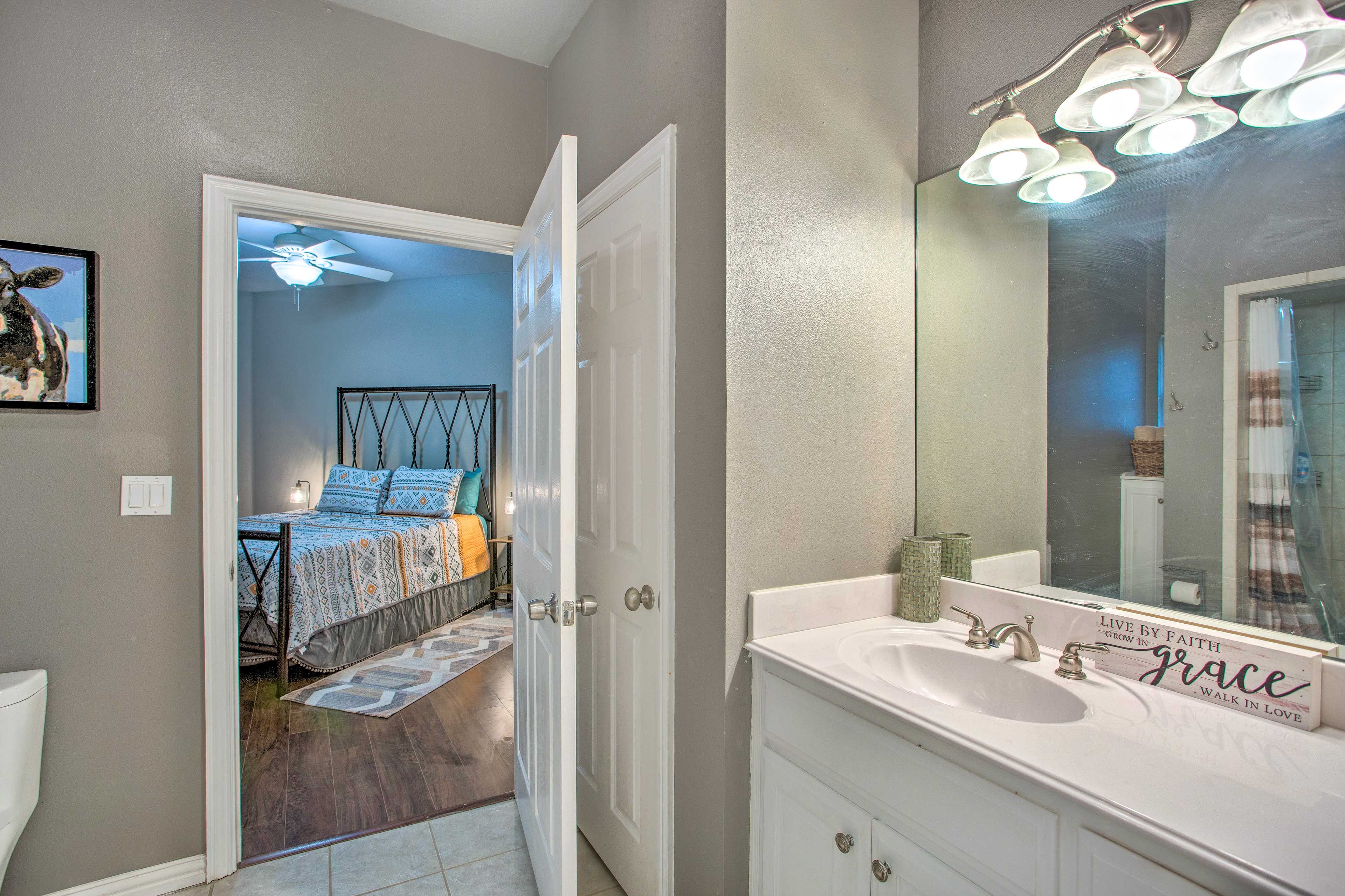 Jack & Jill Bathroom | Hair Dryer