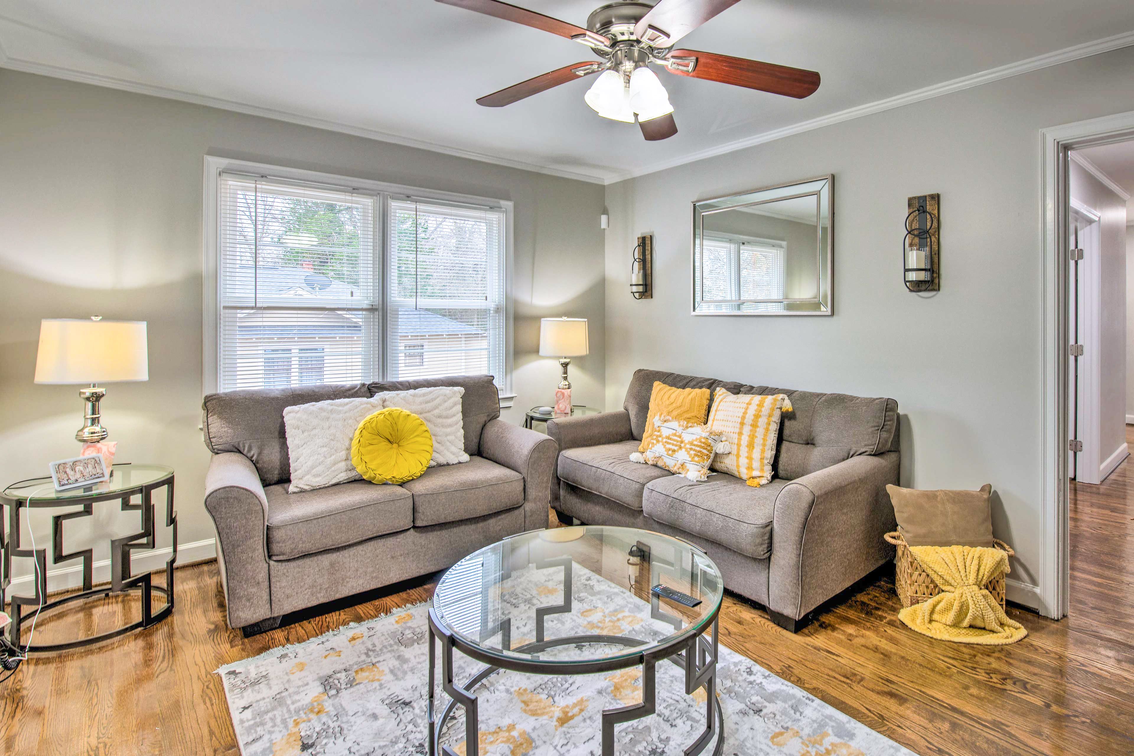 East Point Vacation Rental | 1BR | 1BA | 900 Sq Ft | Steps Required to Access