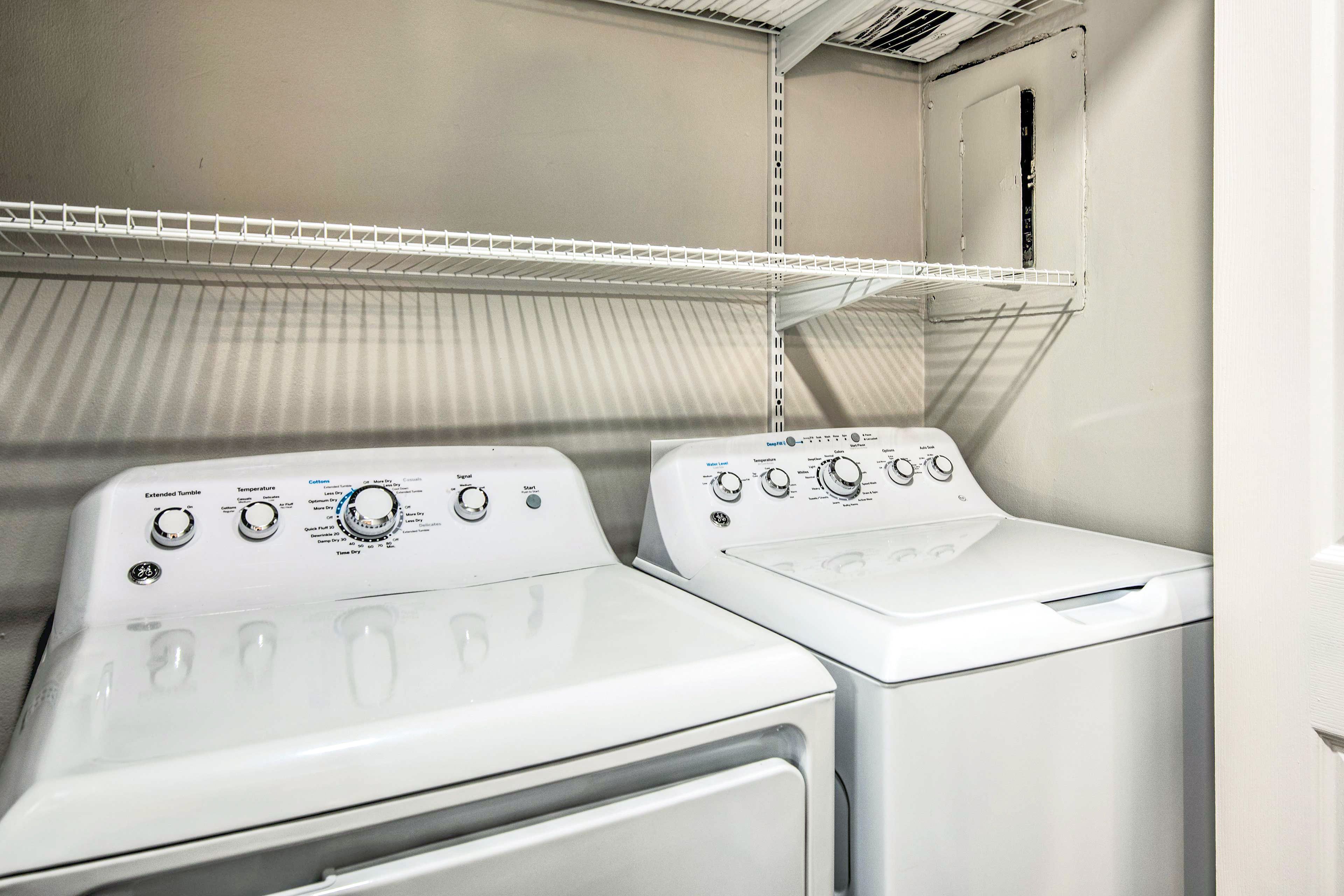 Laundry Area | Detergent Provided