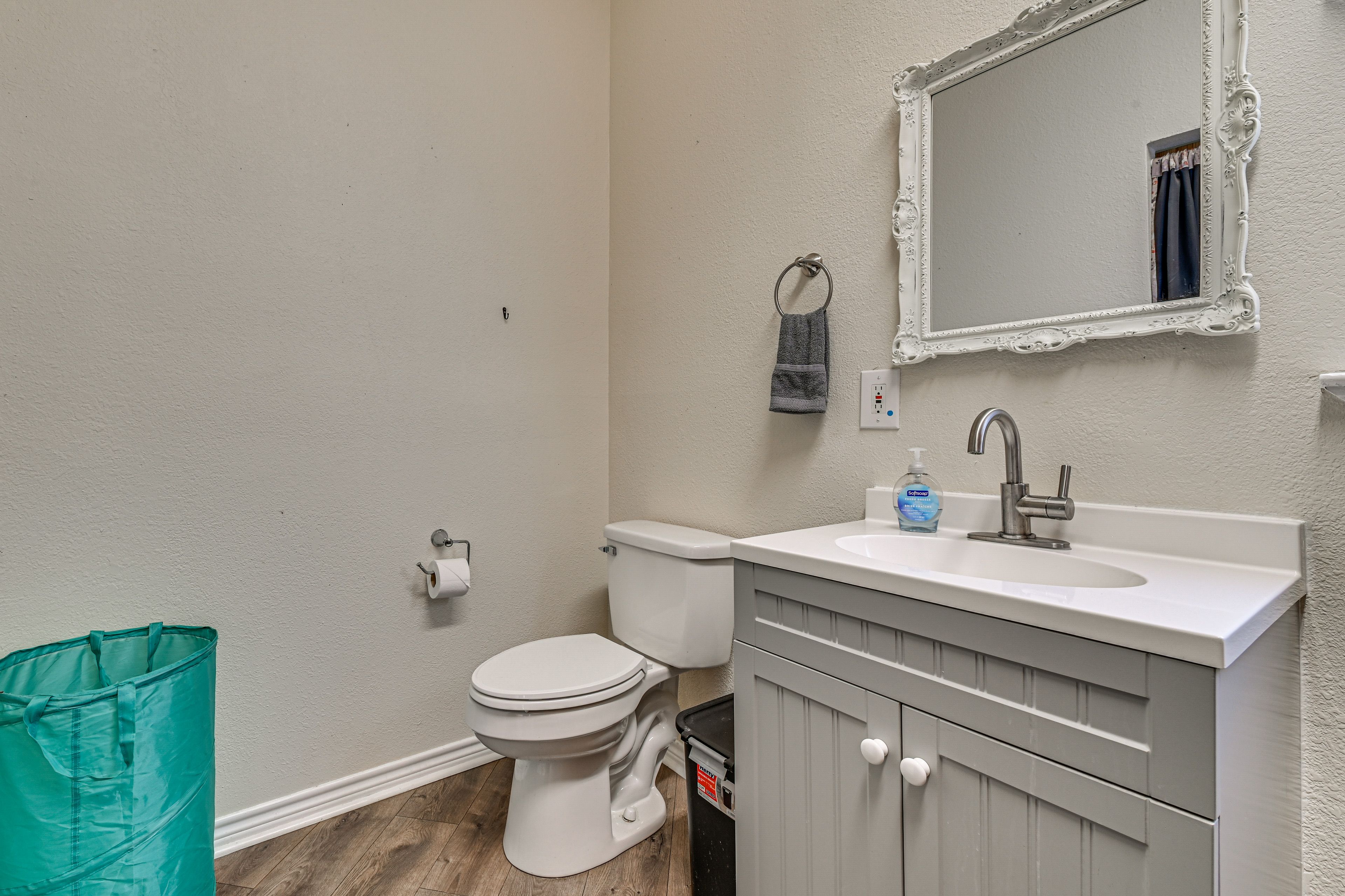 Half Bathroom | 1st Floor | Washer & Dryer