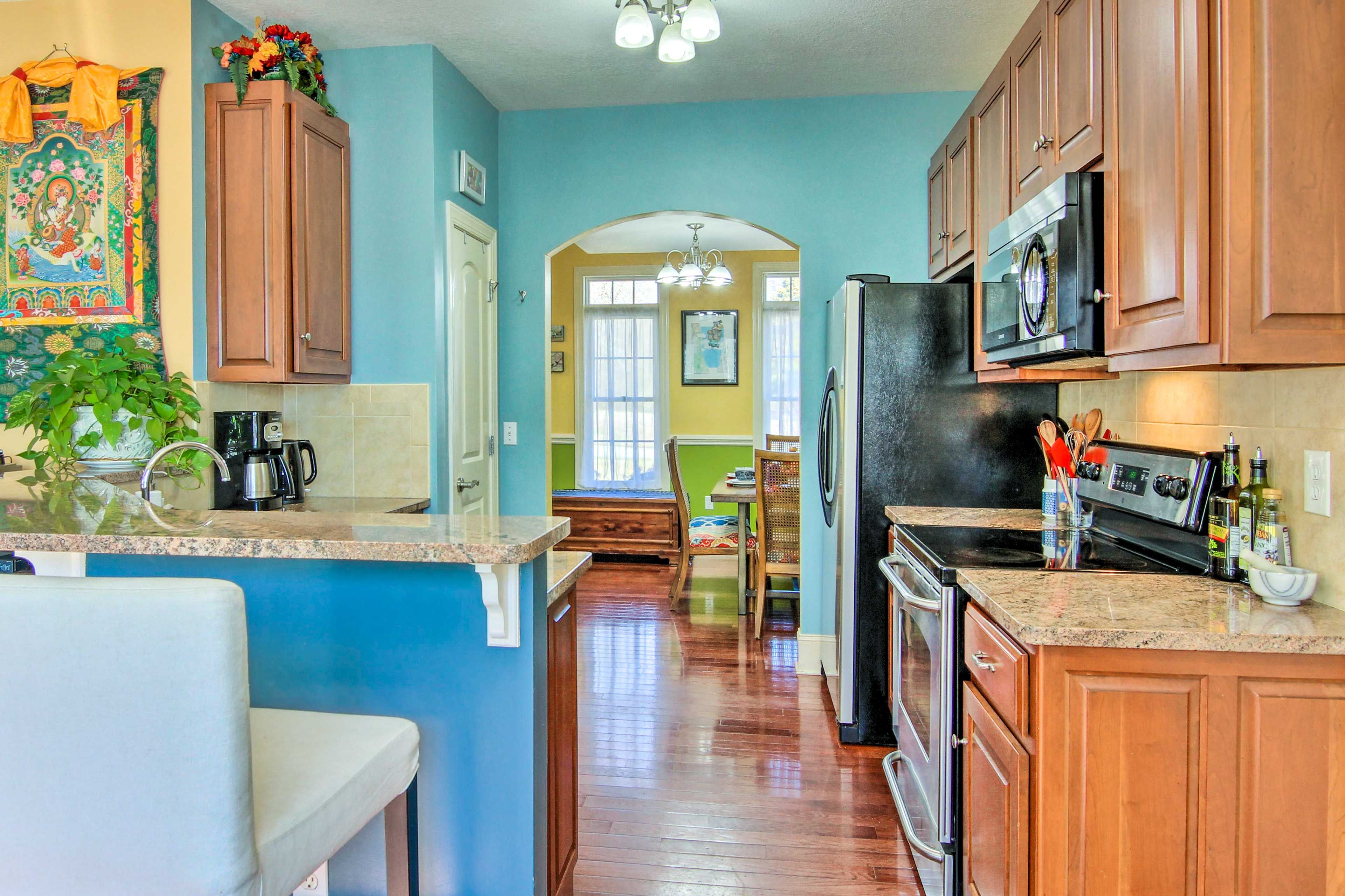 Kitchen | Blender | Drip Coffee Maker | Electric Tea Kettle | Toaster Oven