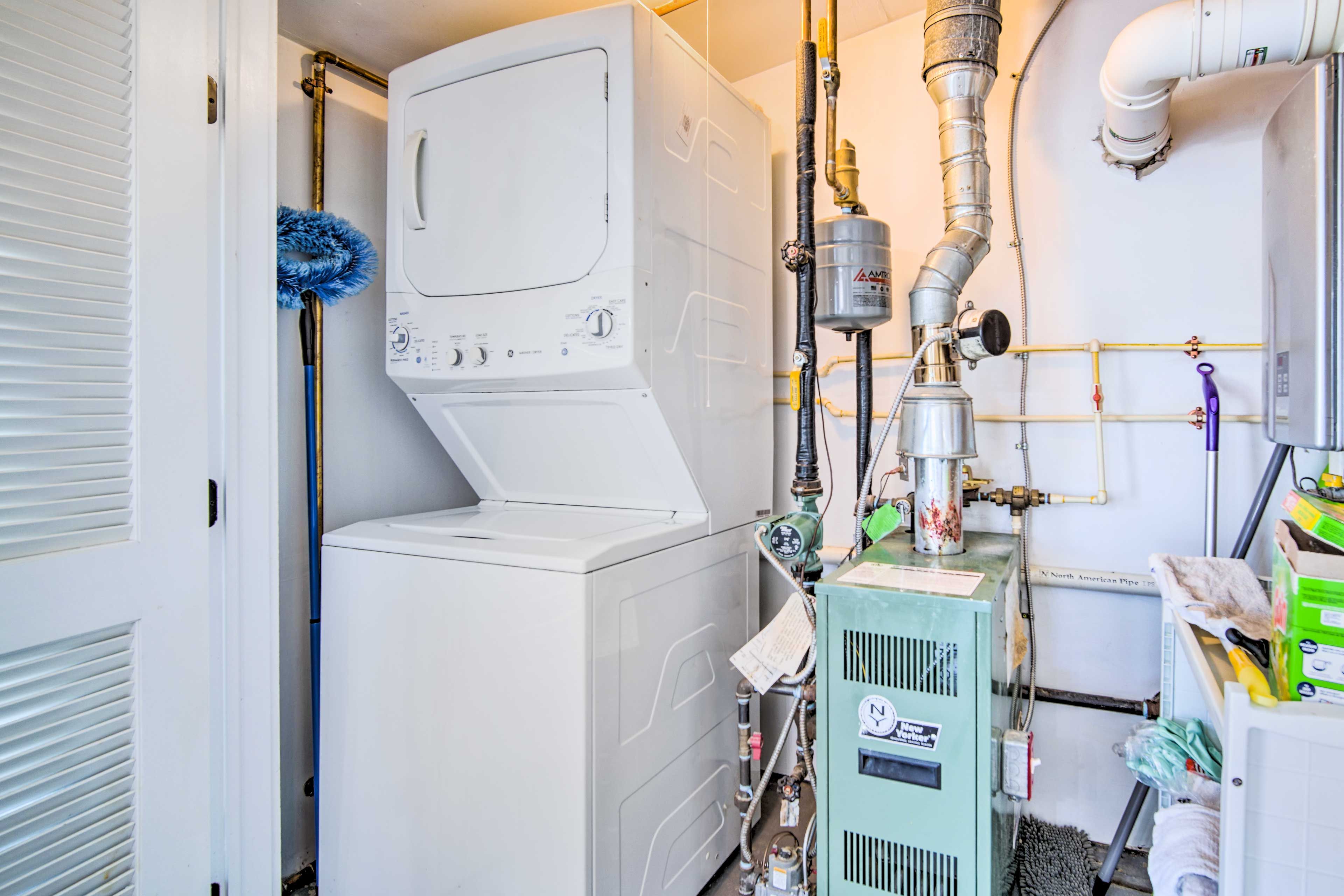 Laundry Area | Washer/Dryer | Iron/Board
