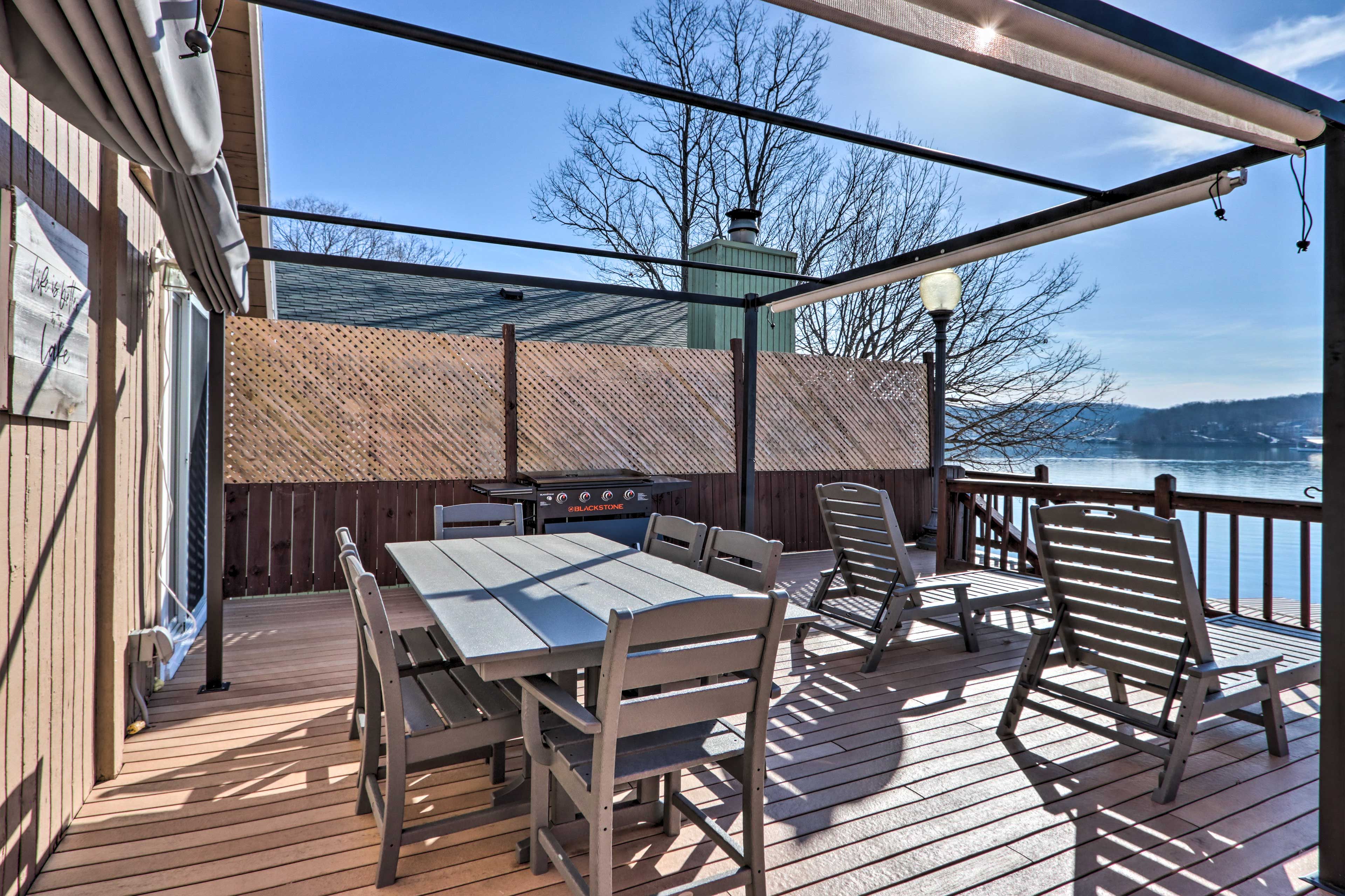 House Exterior | Furnished Deck | Dining Area | Gas Grill