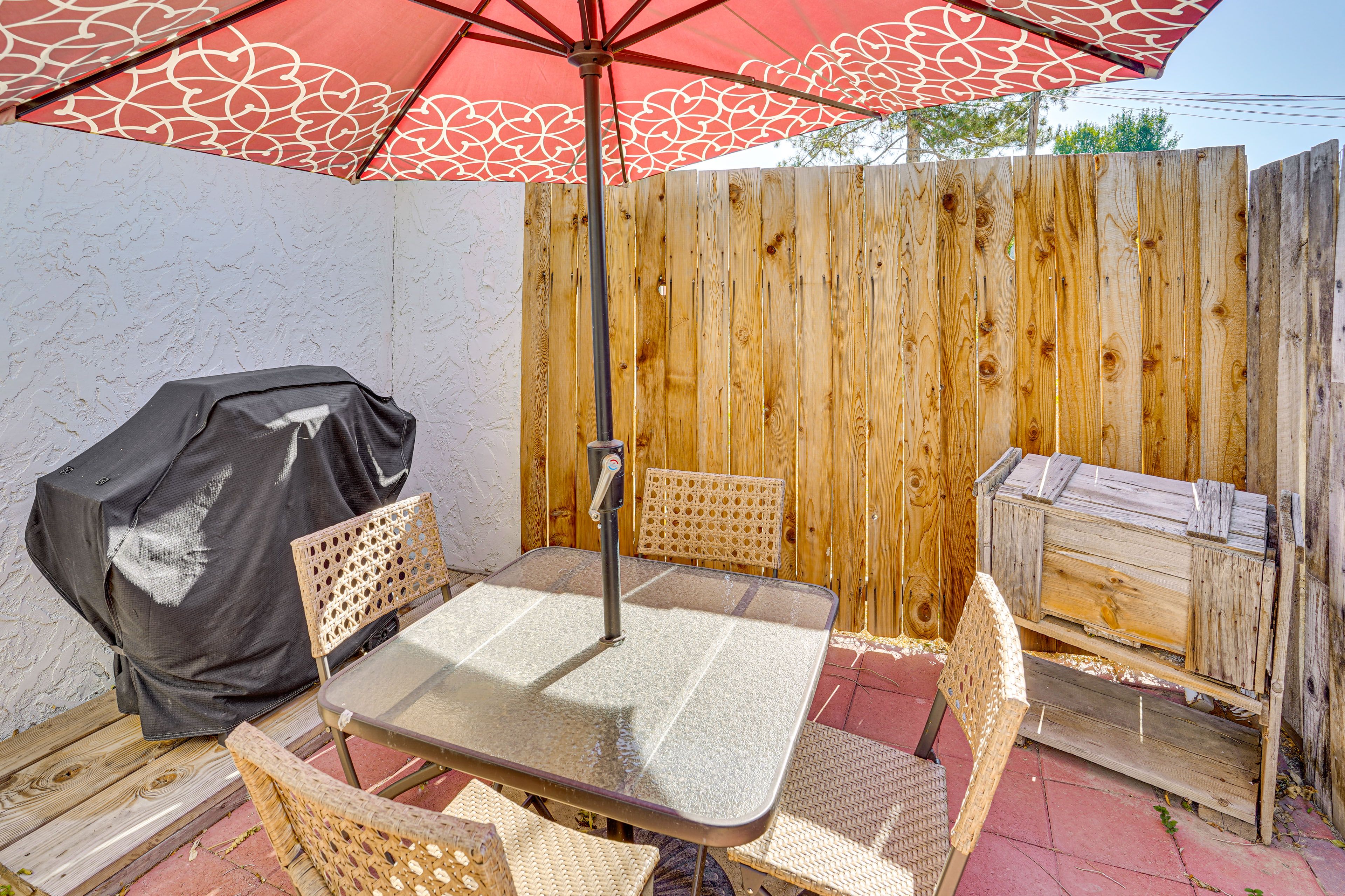 Furnished Patio | Grill