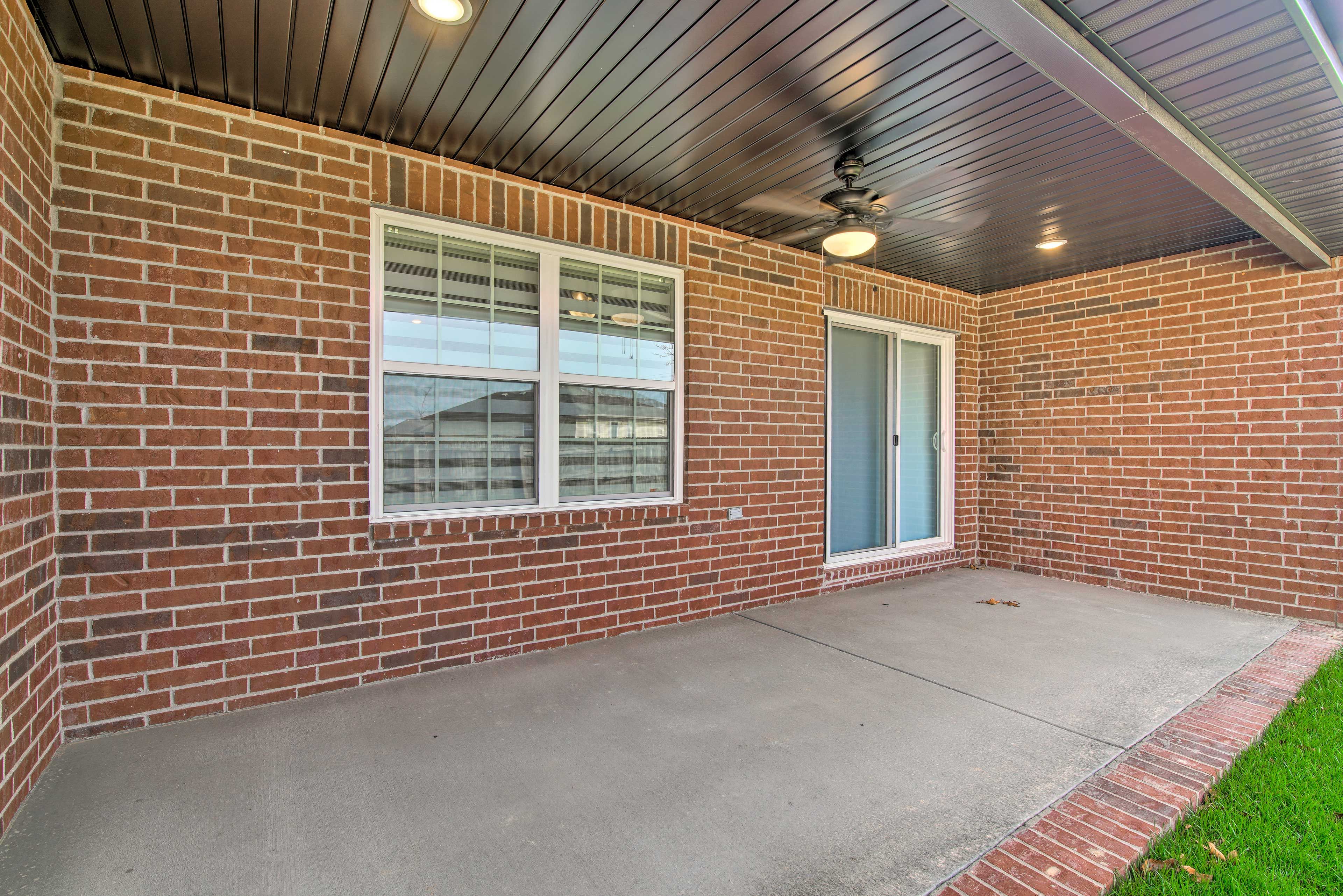 Patio | Fenced-In Yard