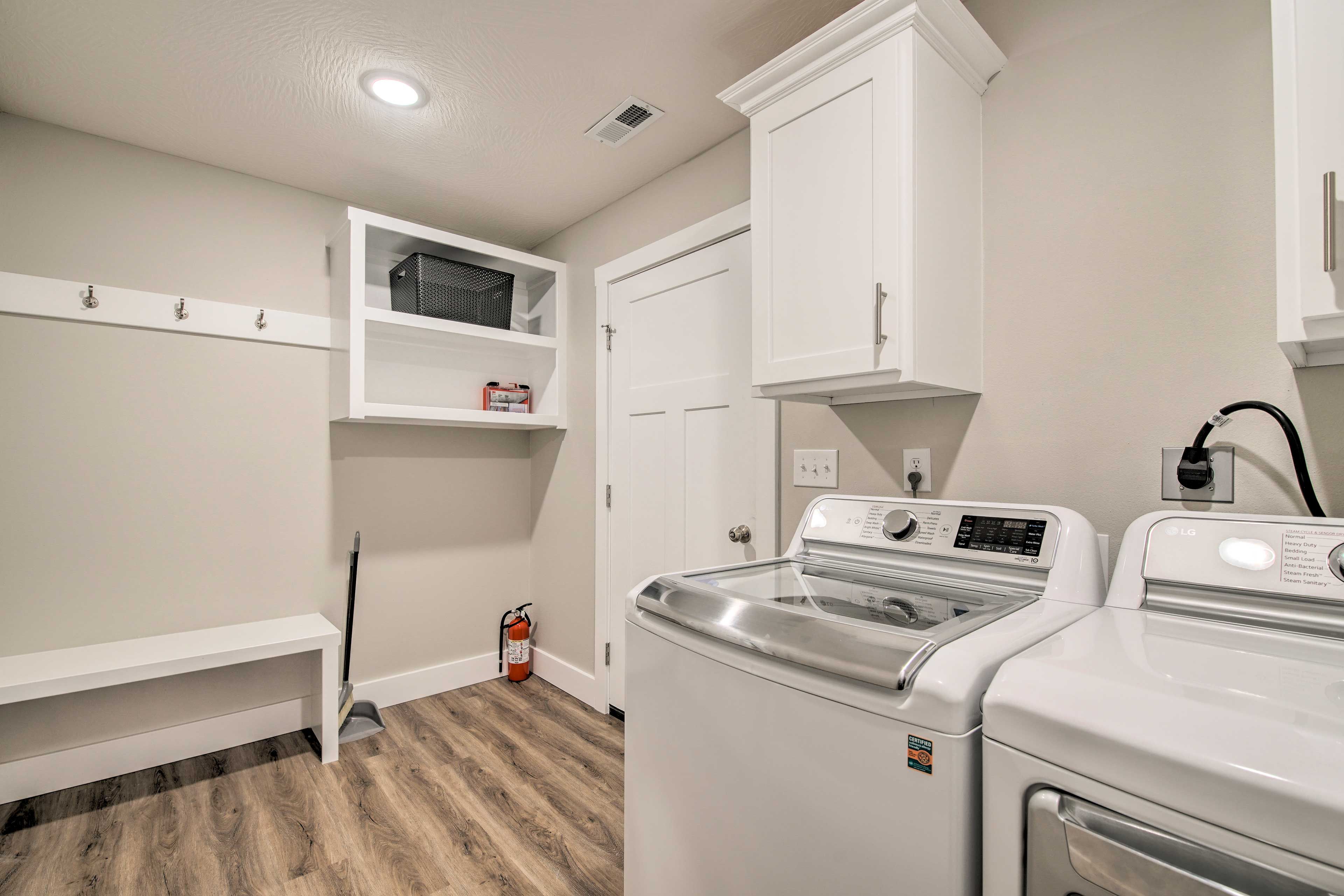 Laundry Area | Detergent Provided