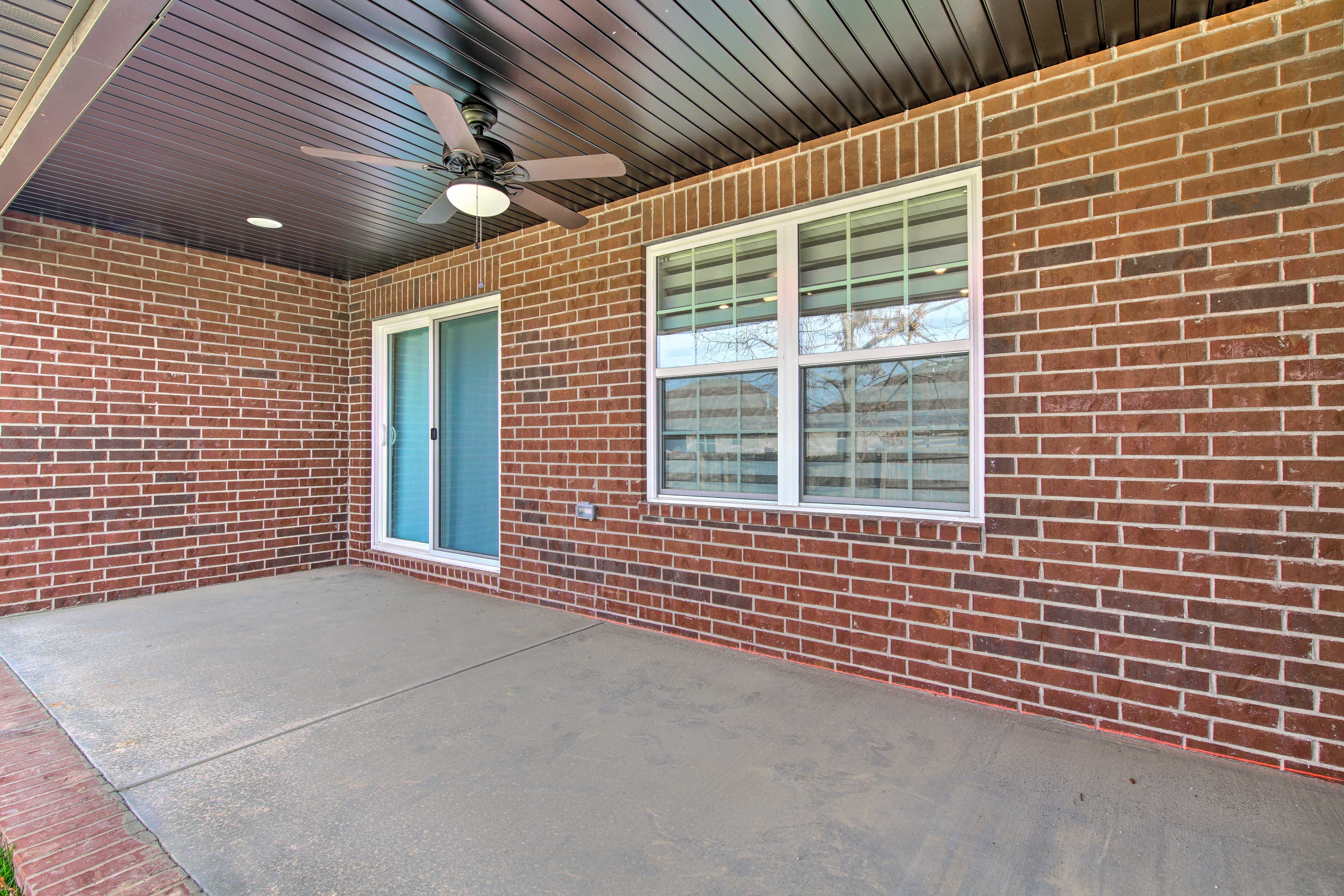 Patio | Fenced-In Yard