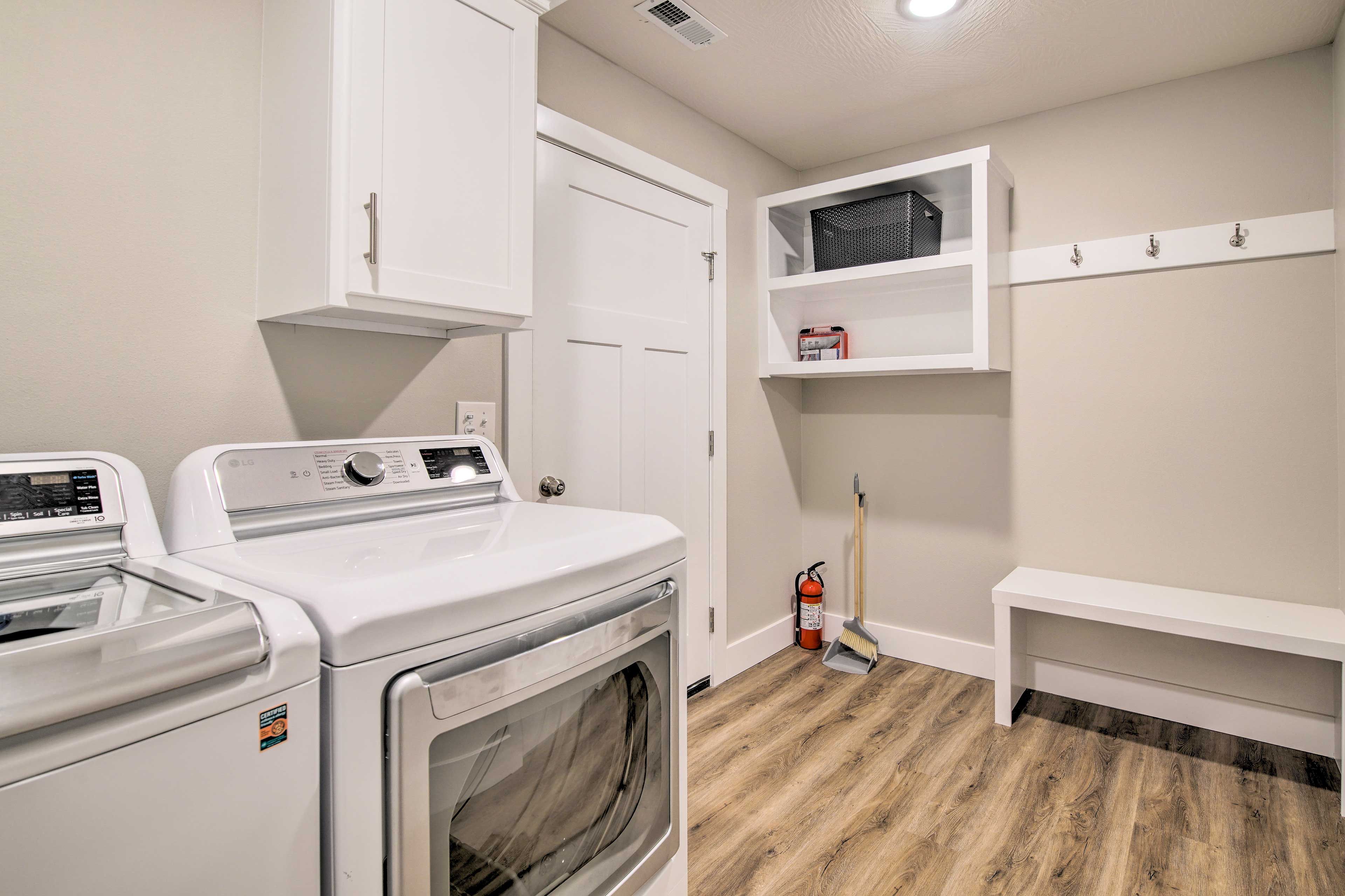 Laundry Area | Detergent Provided