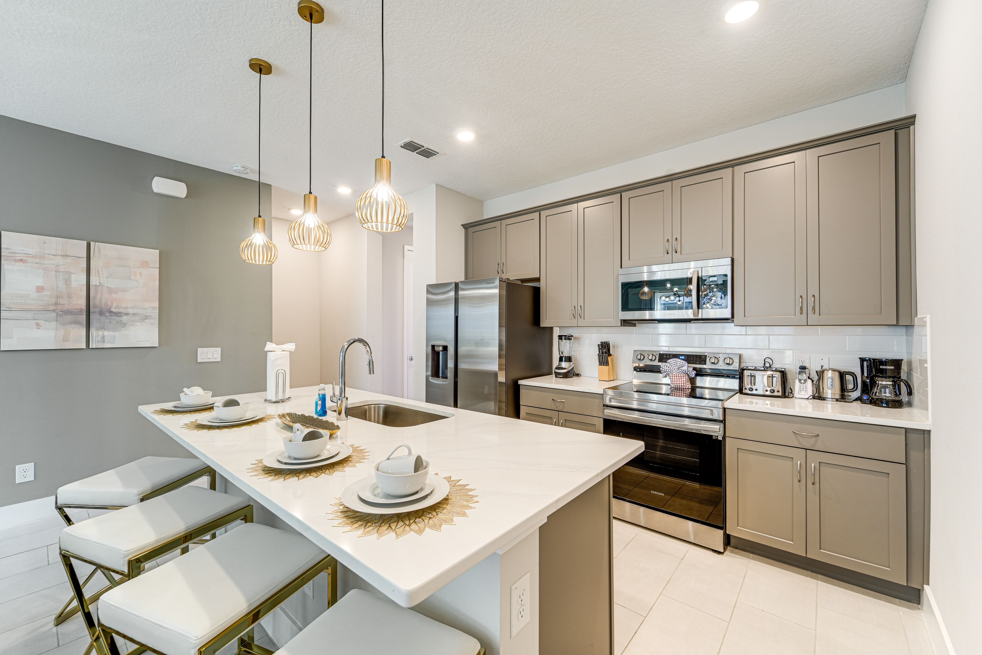Kitchen | 1st Floor | Drip Coffee Maker | Dishwasher