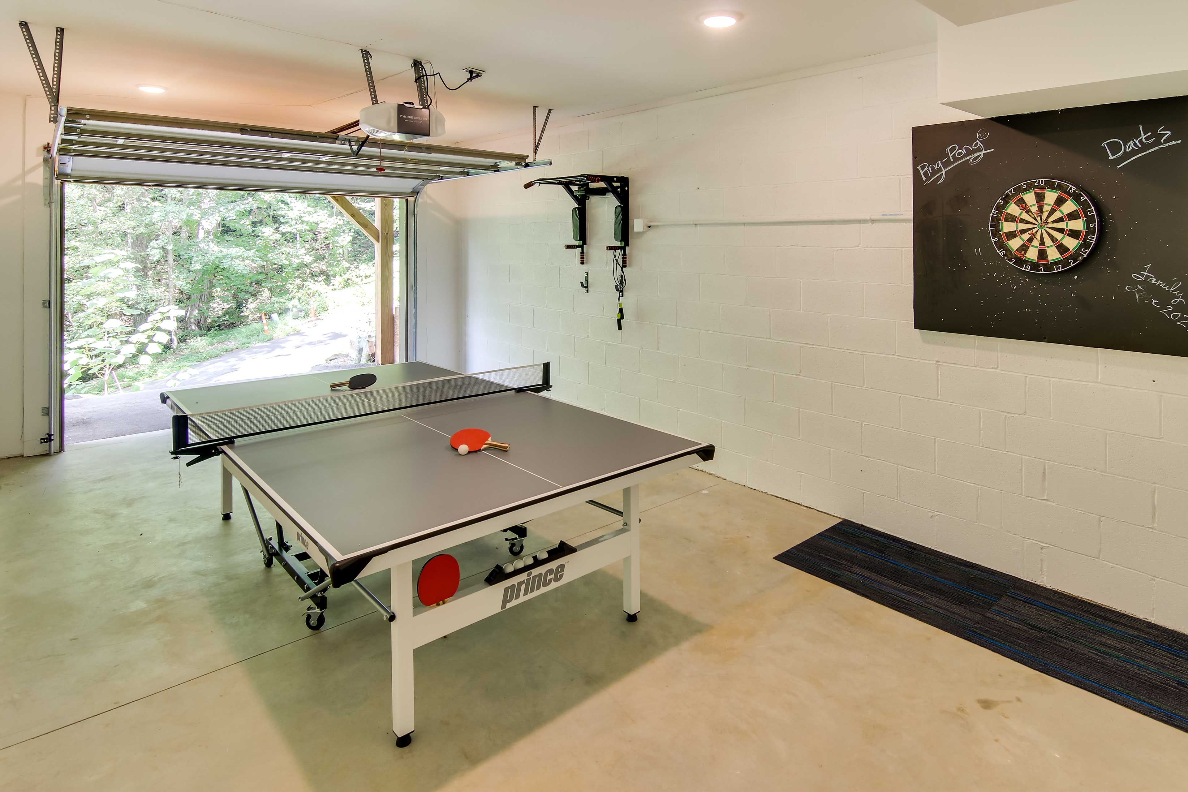 Garage | Ping Pong Table | Darts