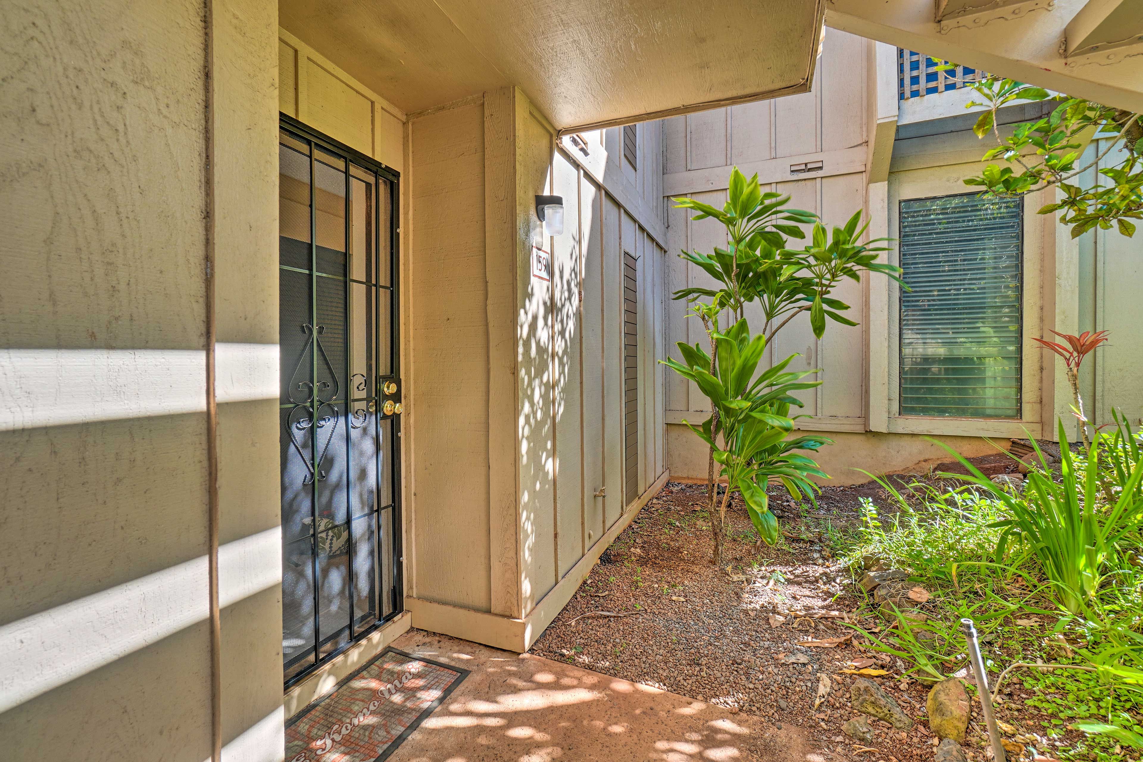 Condo Exterior | Private Entrance | Parking | Reserved Spot (1 Vehicle)