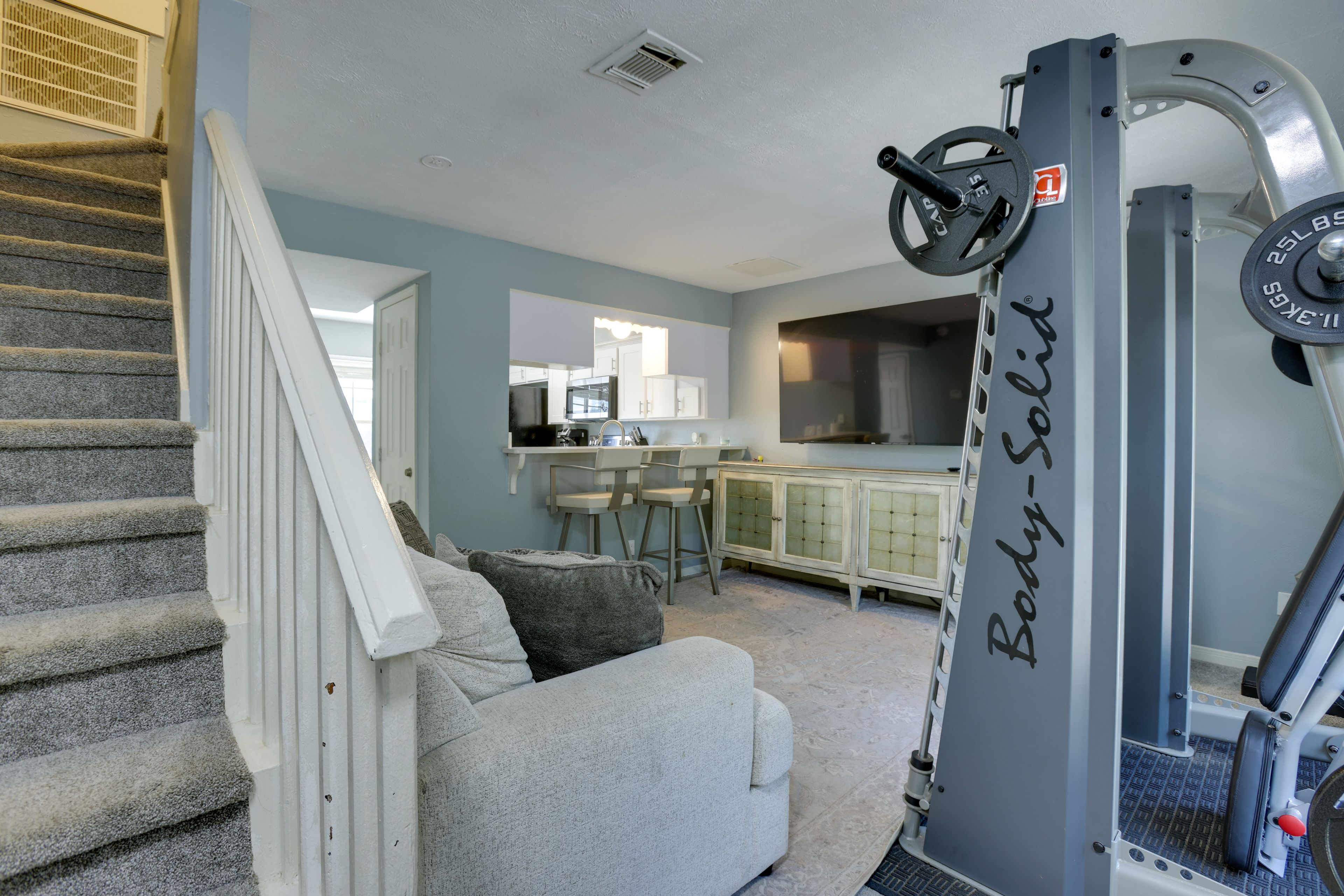 Stairs to Access 2nd Floor