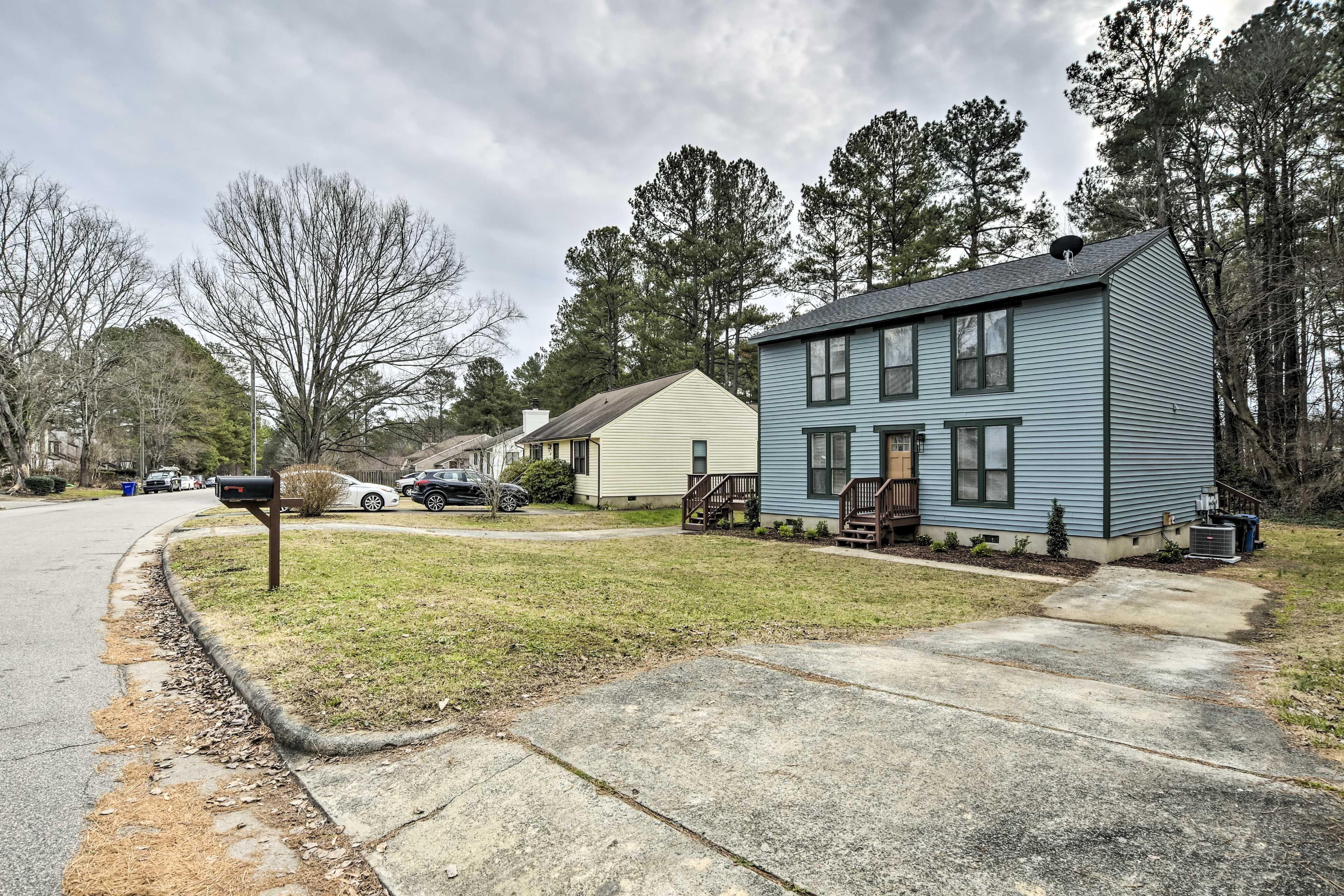 Parking | Driveway (2 Vehicles) | Free Street Parking