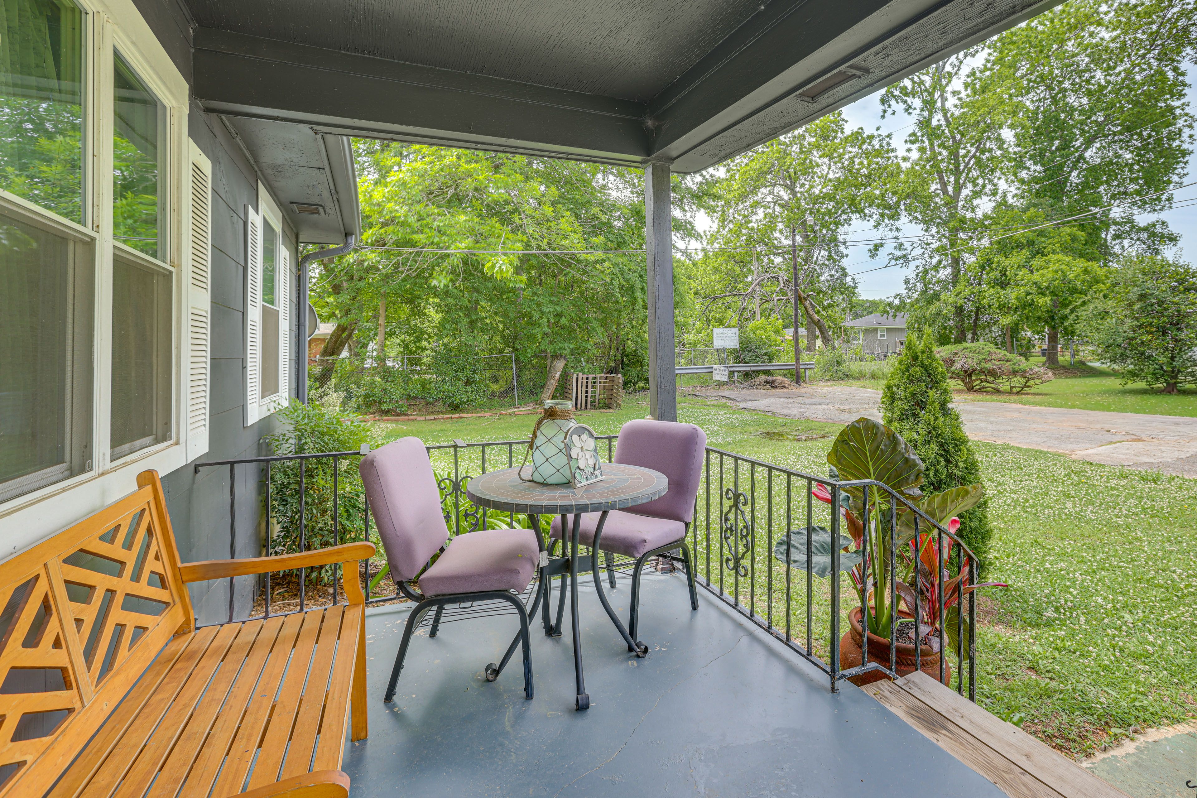 Birmingham Vacation Rental | 3BR | 1BA | Stairs Required | 950 Sq Ft
