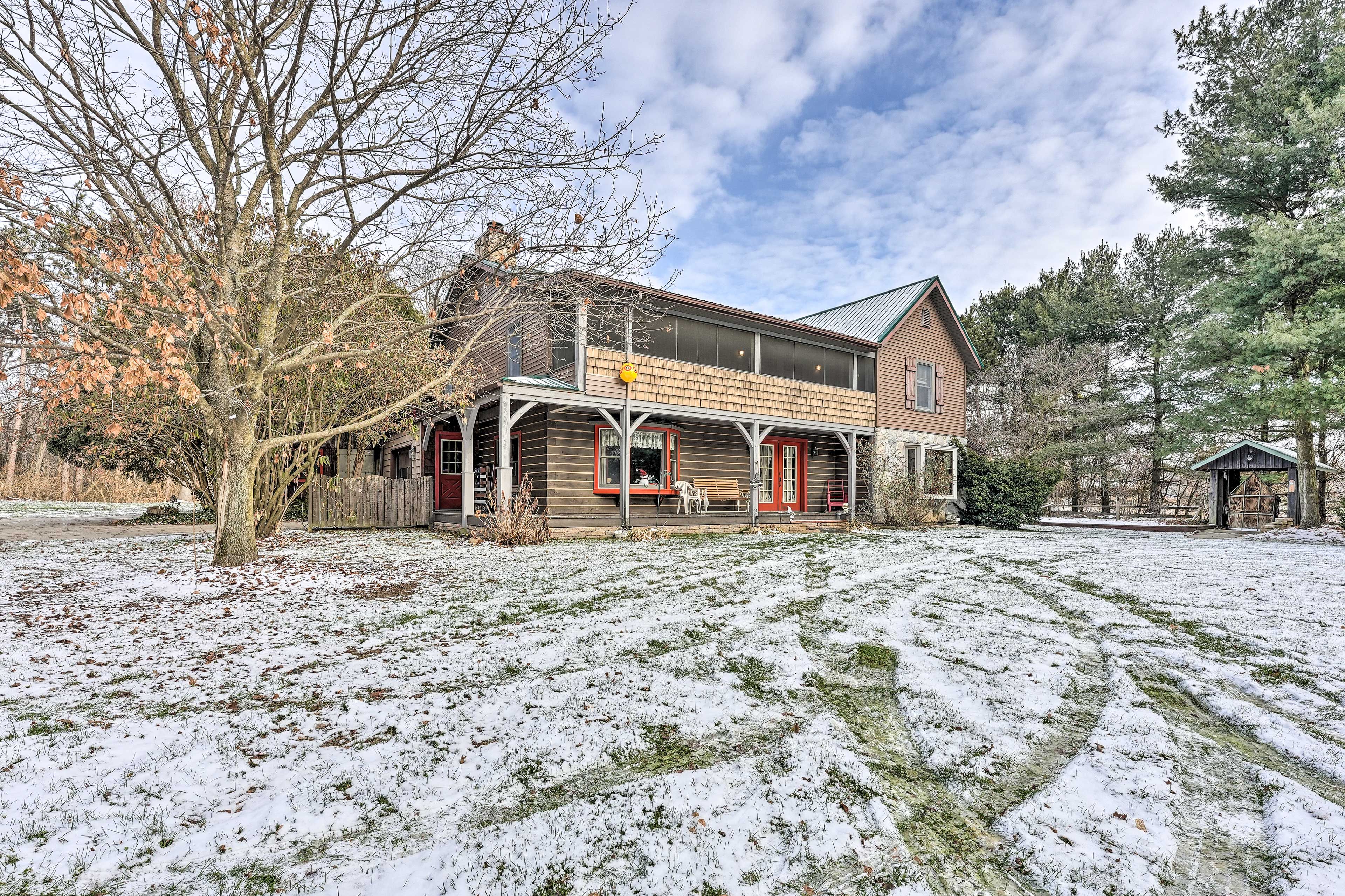 Goshen Vacation Rental | 4BR | 2.5BA | 2,533 Sq Ft | 3 Steps Required