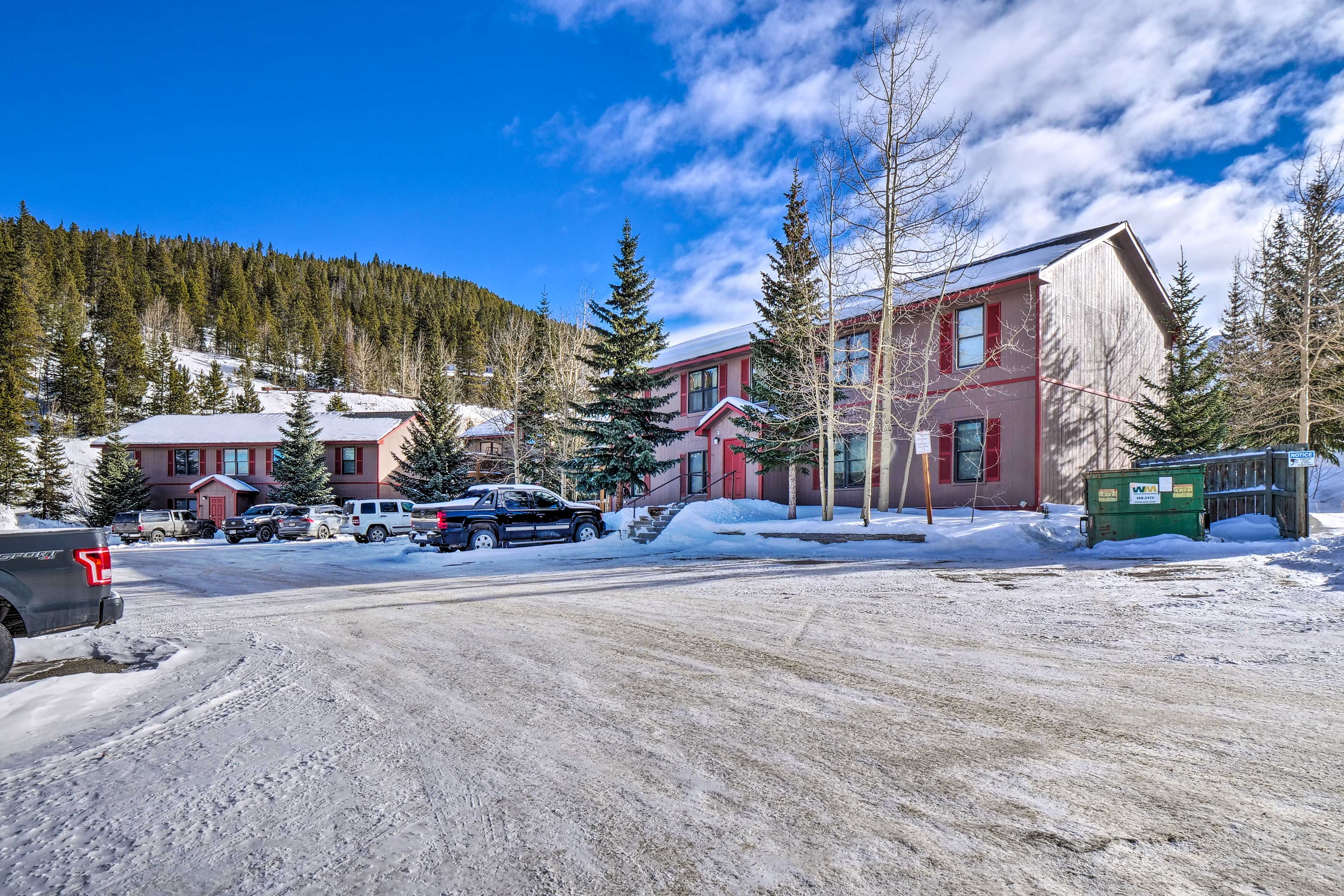 Breckenridge Vacation Rental | 1BR | 1BA | Stairs Required for Access