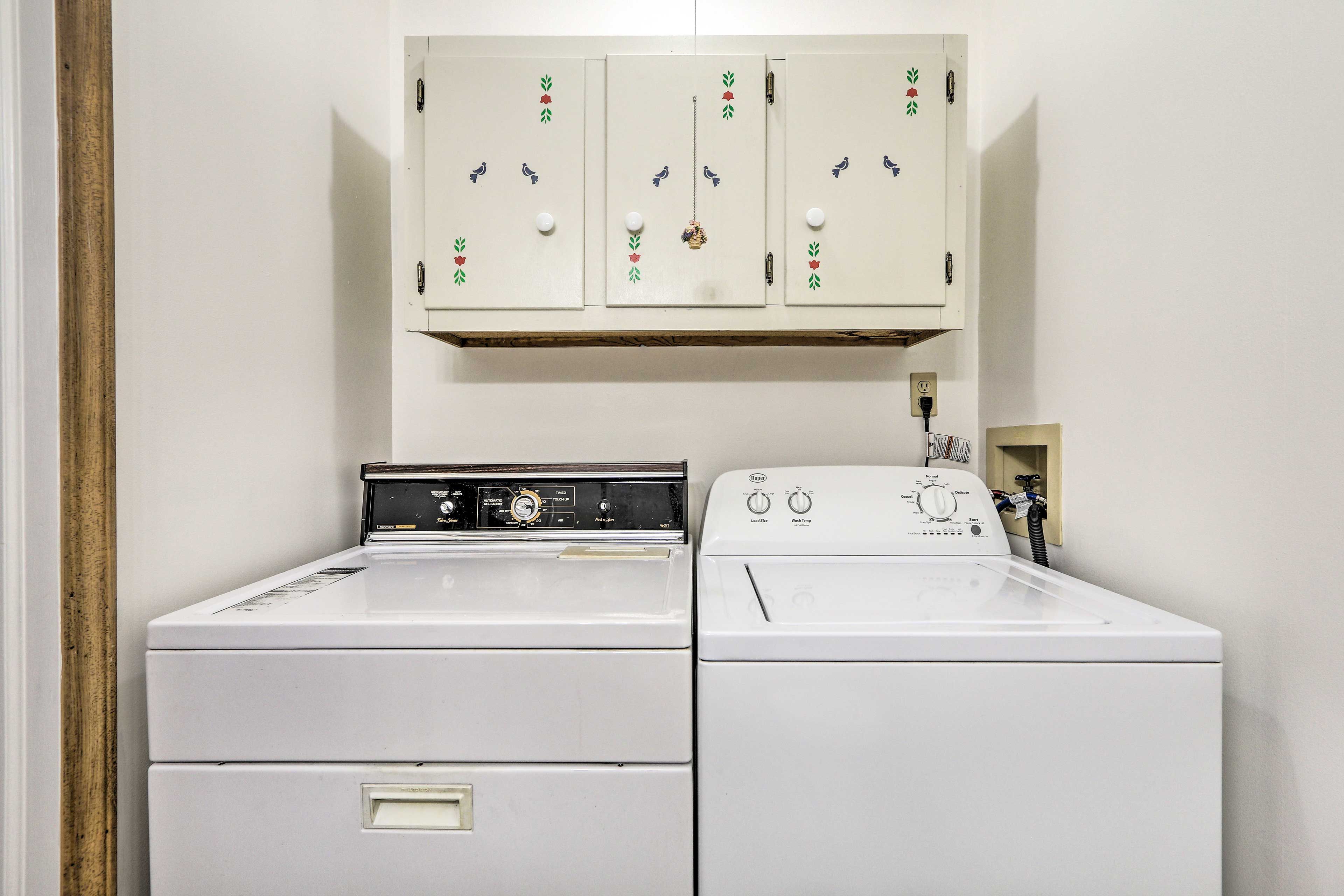 Laundry Area | Iron & Board Available