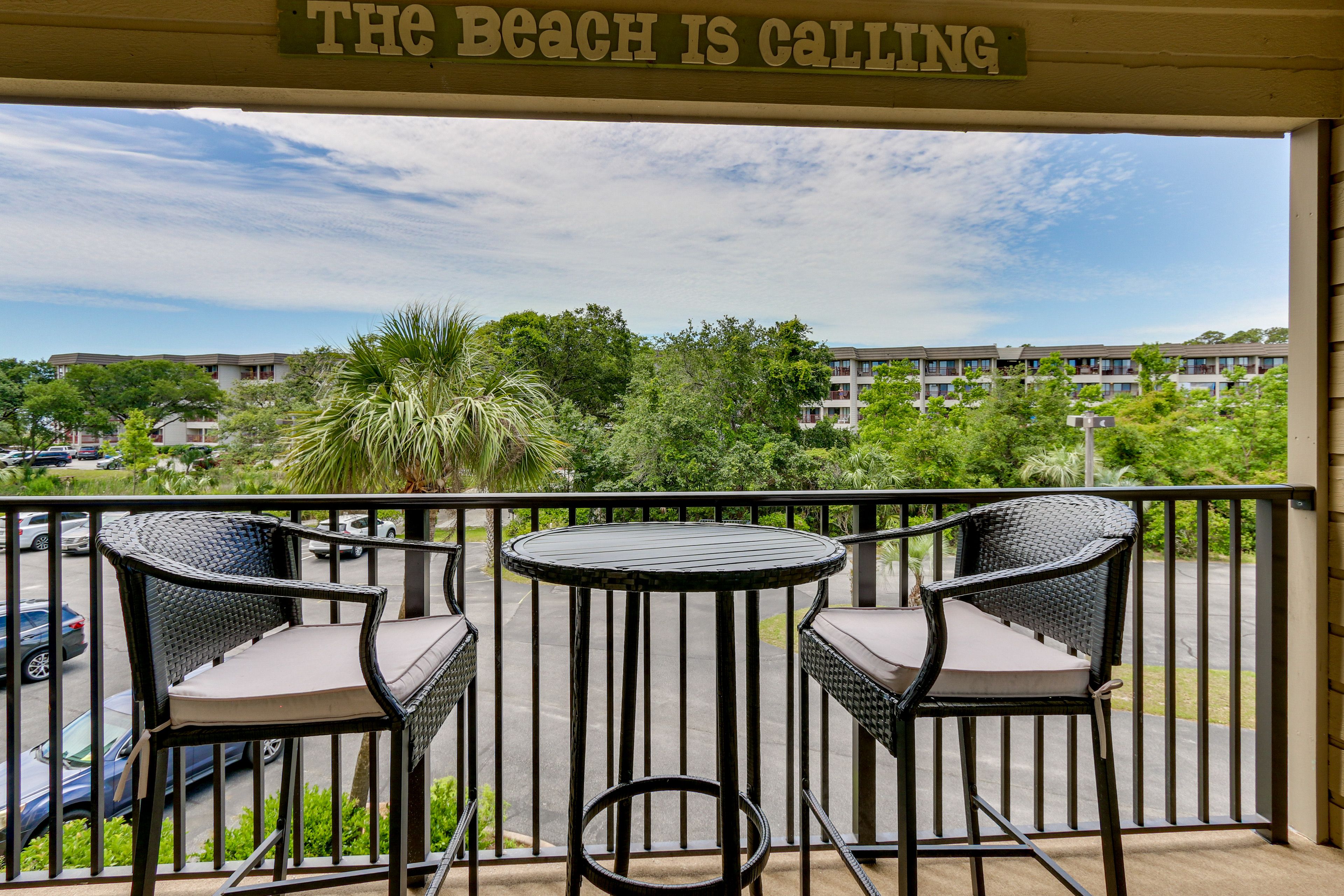 Hilton Head Island Vacation Rental | 1BR | 1BA | Step-Free Via Ramp & Elevator