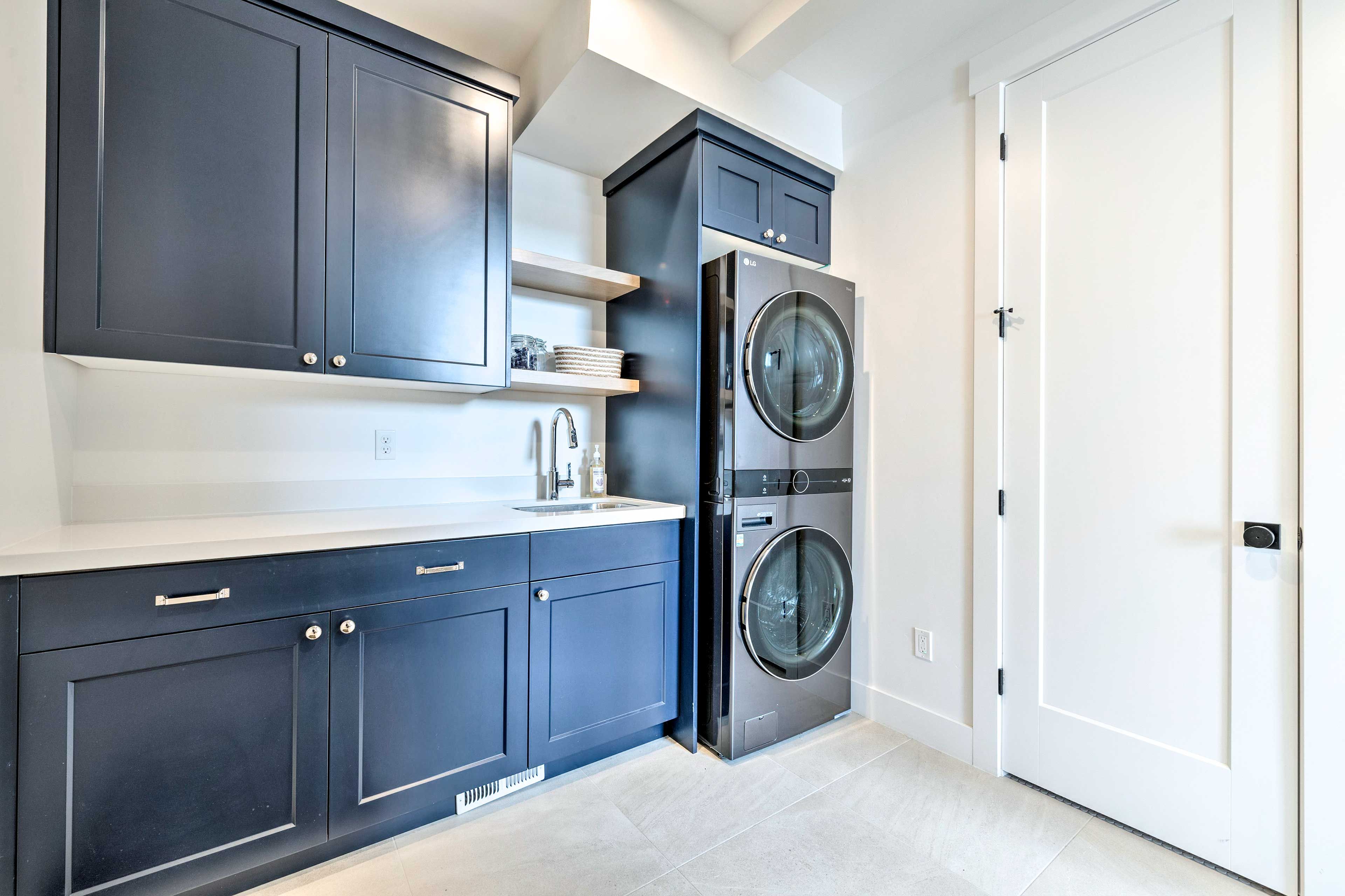 Laundry Area | Washer/Dryer | Laundry Detergent | Iron/Board