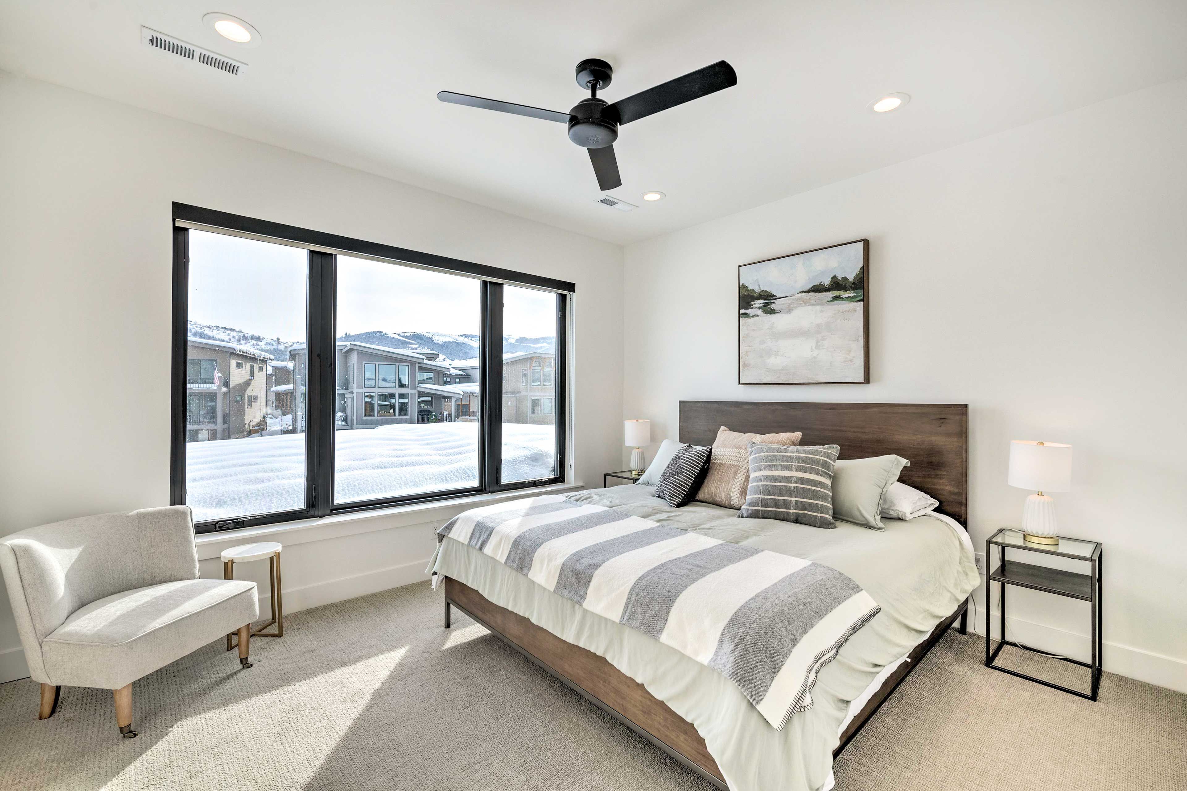 Bedroom 2 | King Bed | Pack 'n Play | 2nd Floor