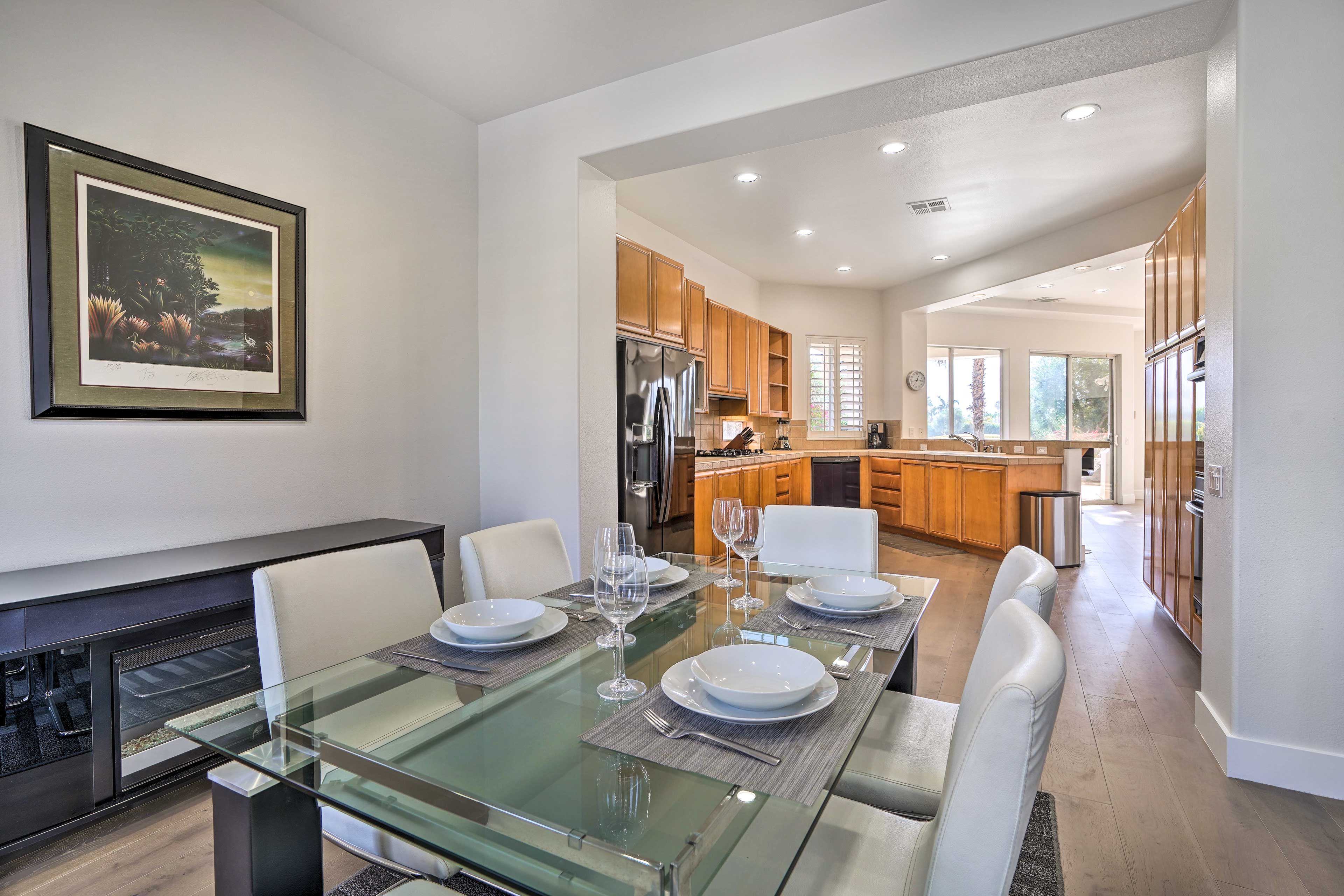Dining Table | Dishware & Flatware Provided