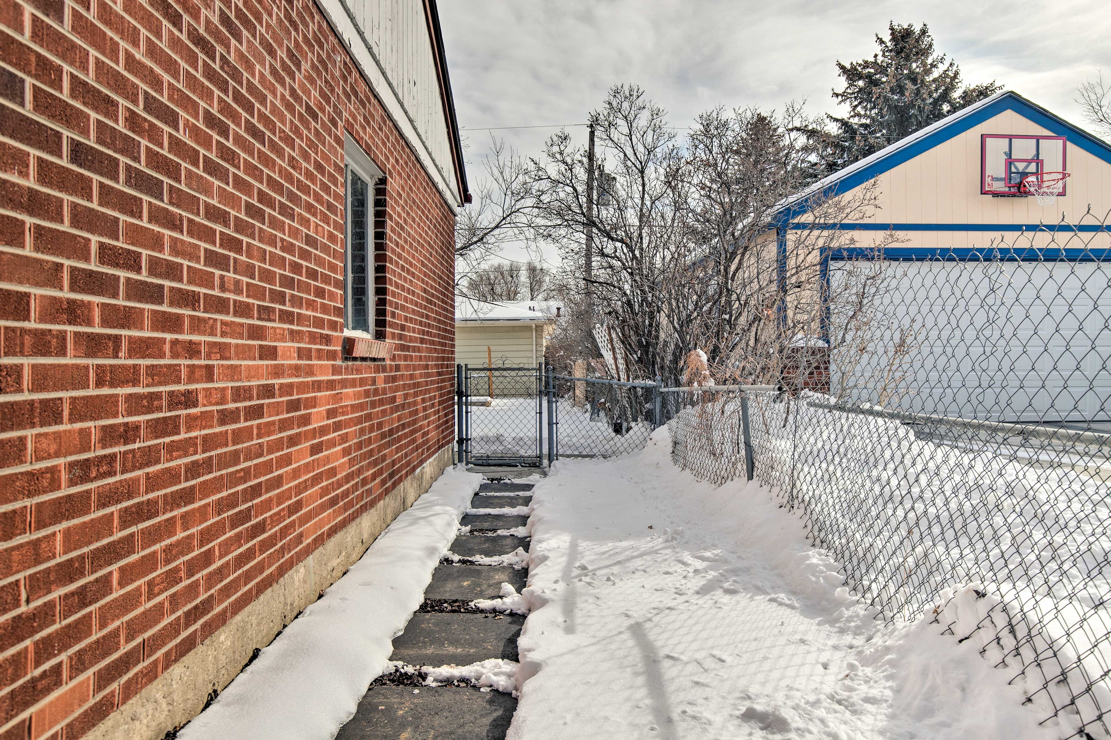 Backyard Entrance