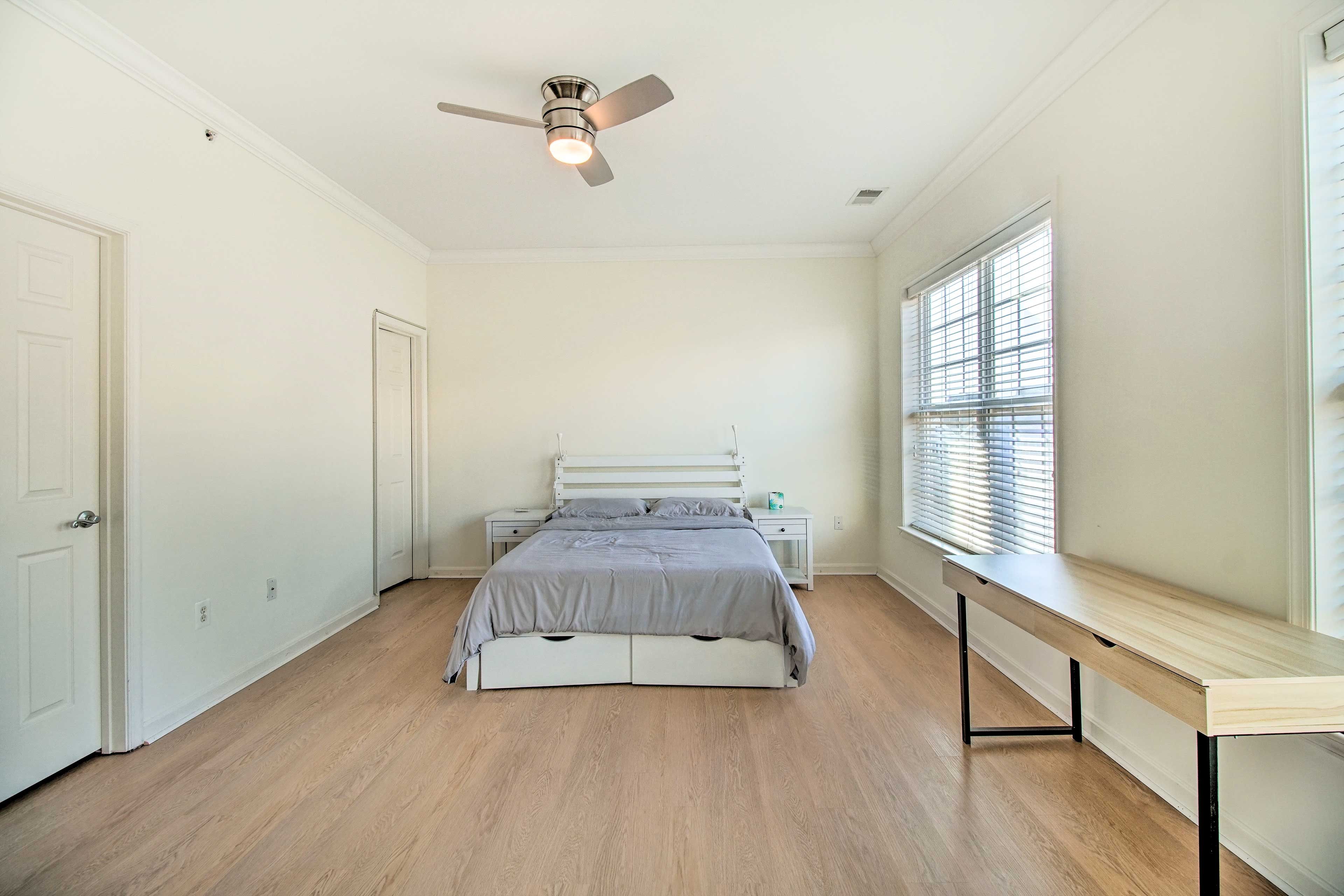 Bedroom 1 | Queen Bed | Linens & Towels Provided