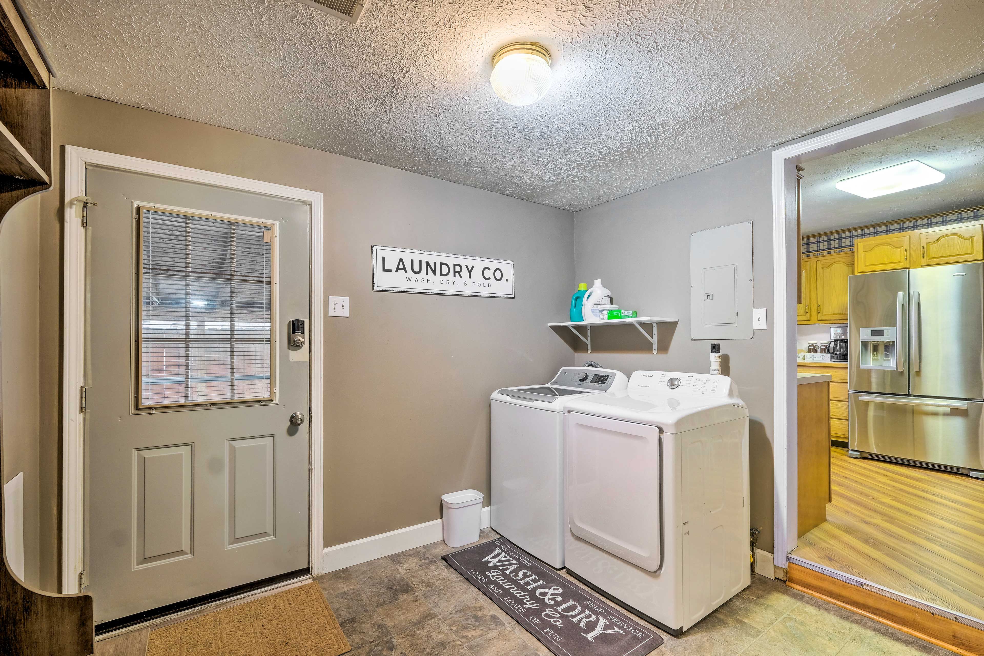 Laundry Room | Washer + Dryer | Laundry Detergent