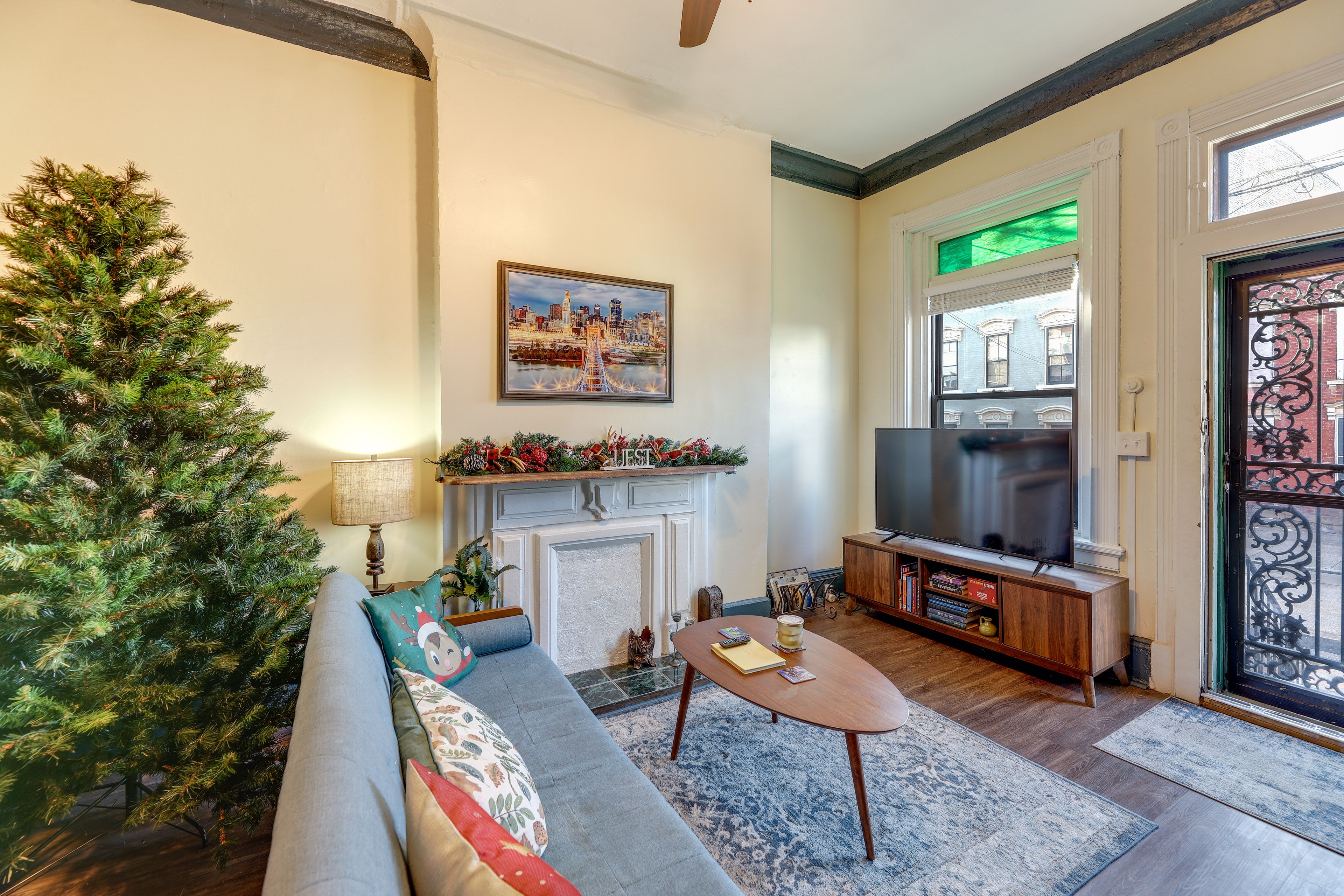 Cincinnati Vacation Rental | 3BR | 2BA | 1,690 Sq Ft | Stairs Required