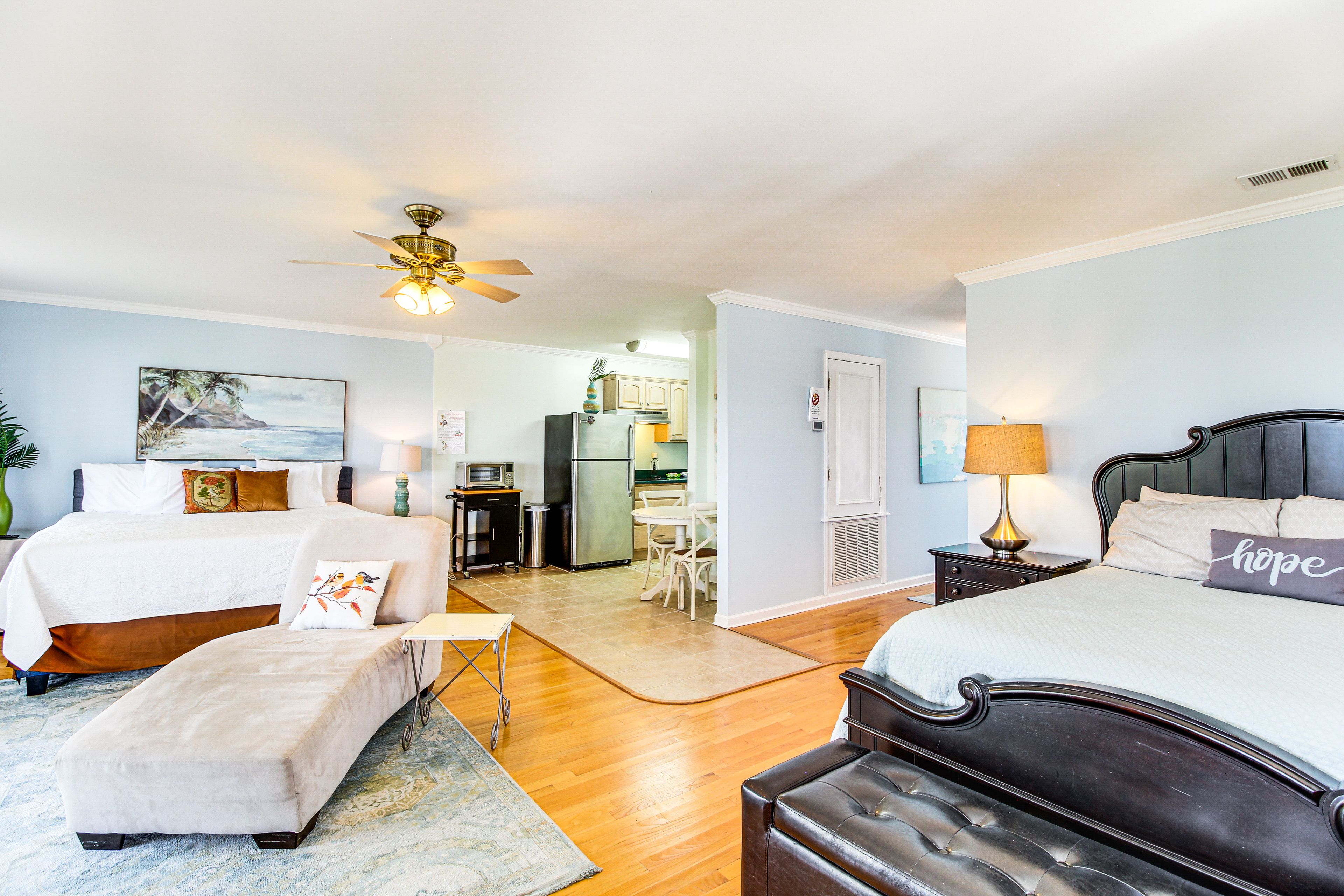 Attached Studio | Bedroom 3 | King Bed | Queen Bed | Sleeper Sofa | Smart TV