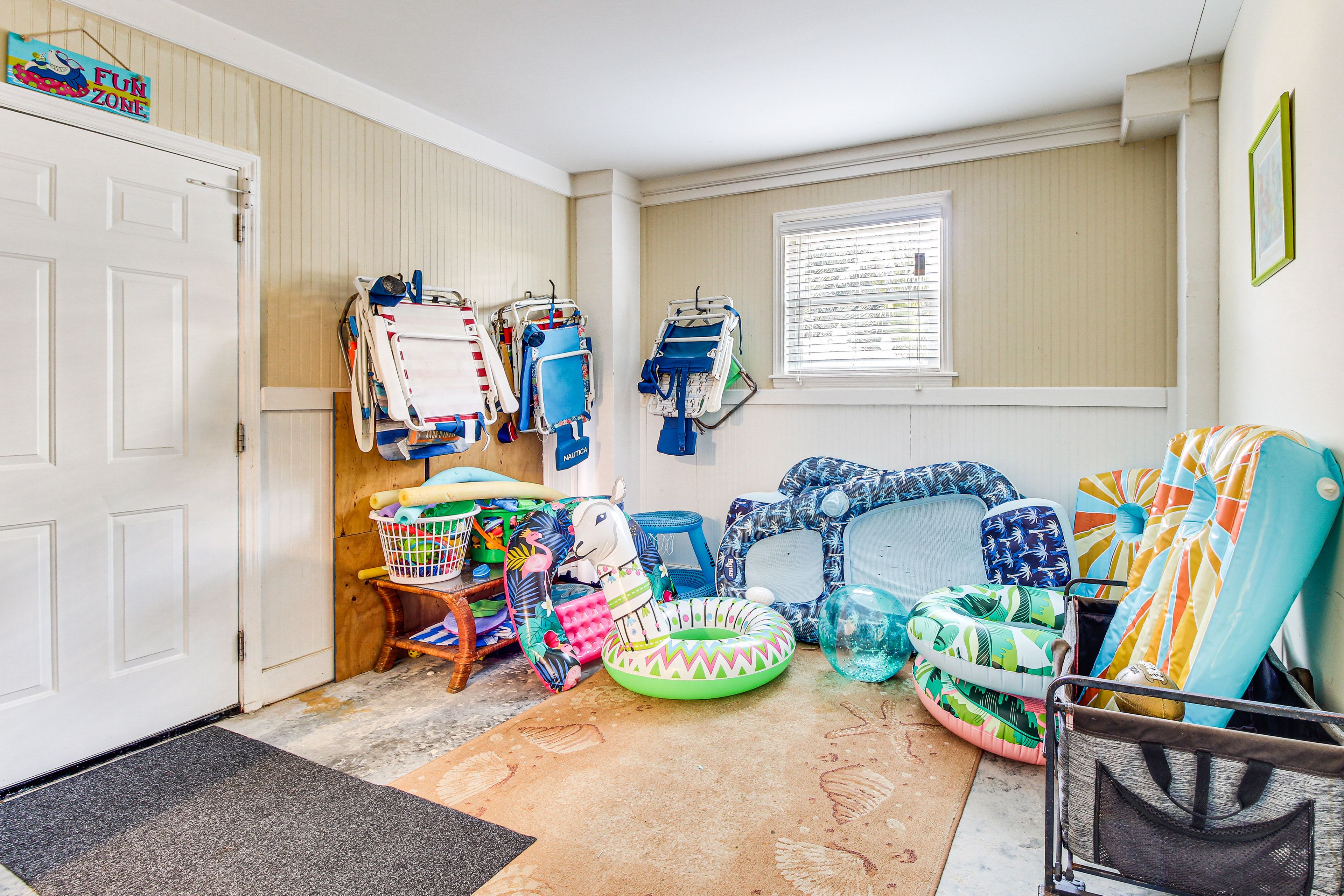 Storage Space | 1st Floor | Children's Games | Beach Gear
