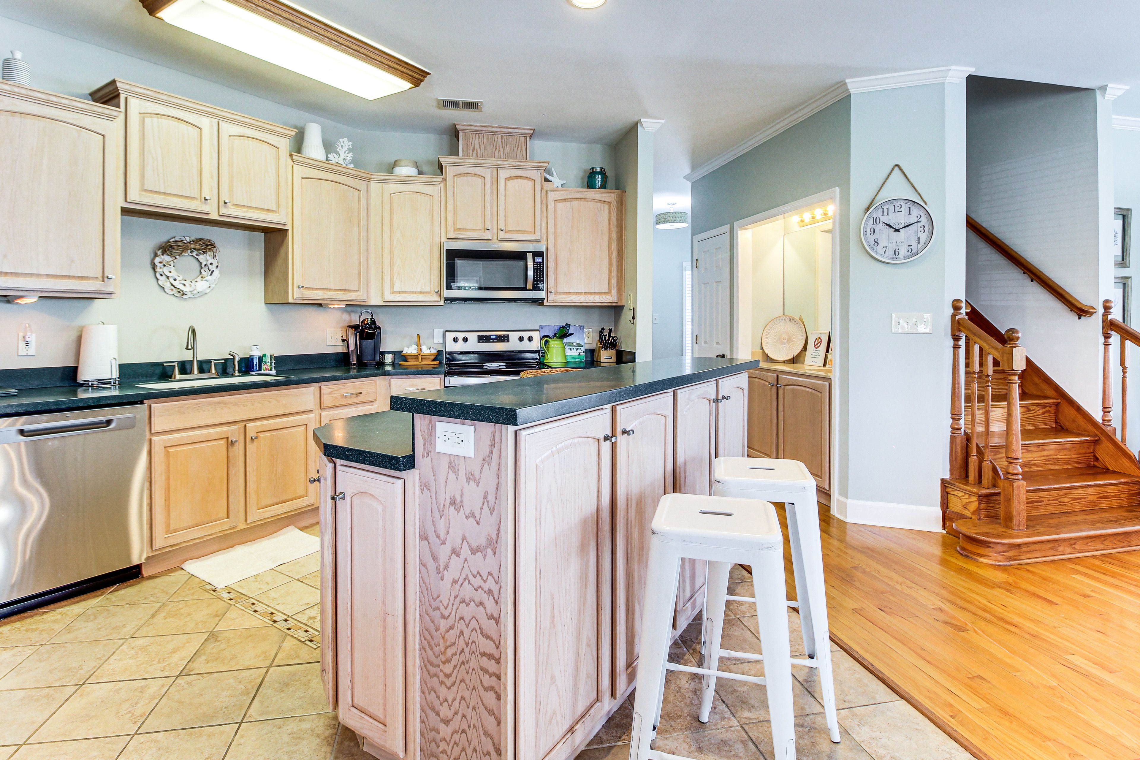 Kitchen | 2nd Floor | Dishwasher | Keurig Coffee Maker | Toaster