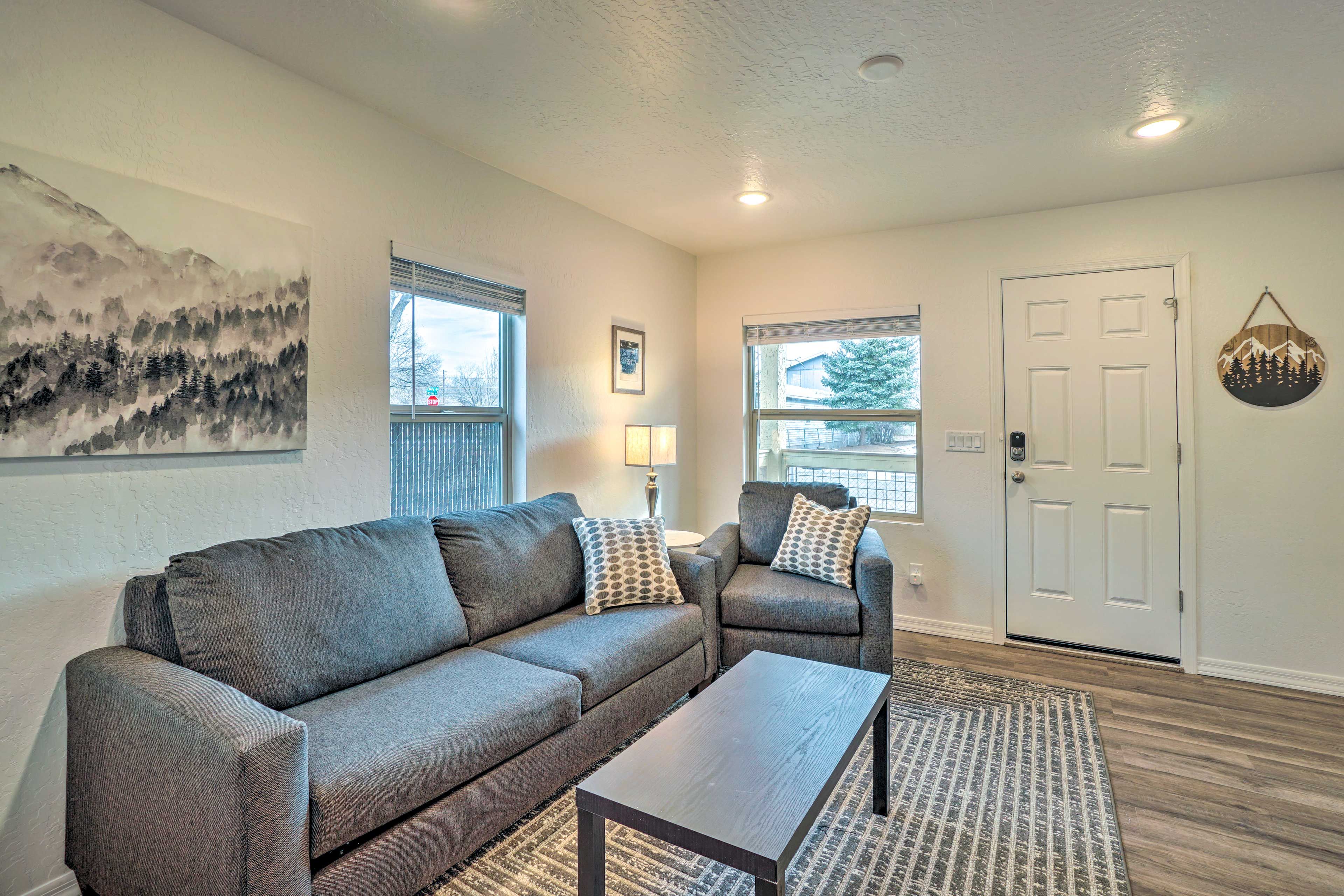 Living Room | Main Floor | Smart TV | Fireplace | Open Floor Plan