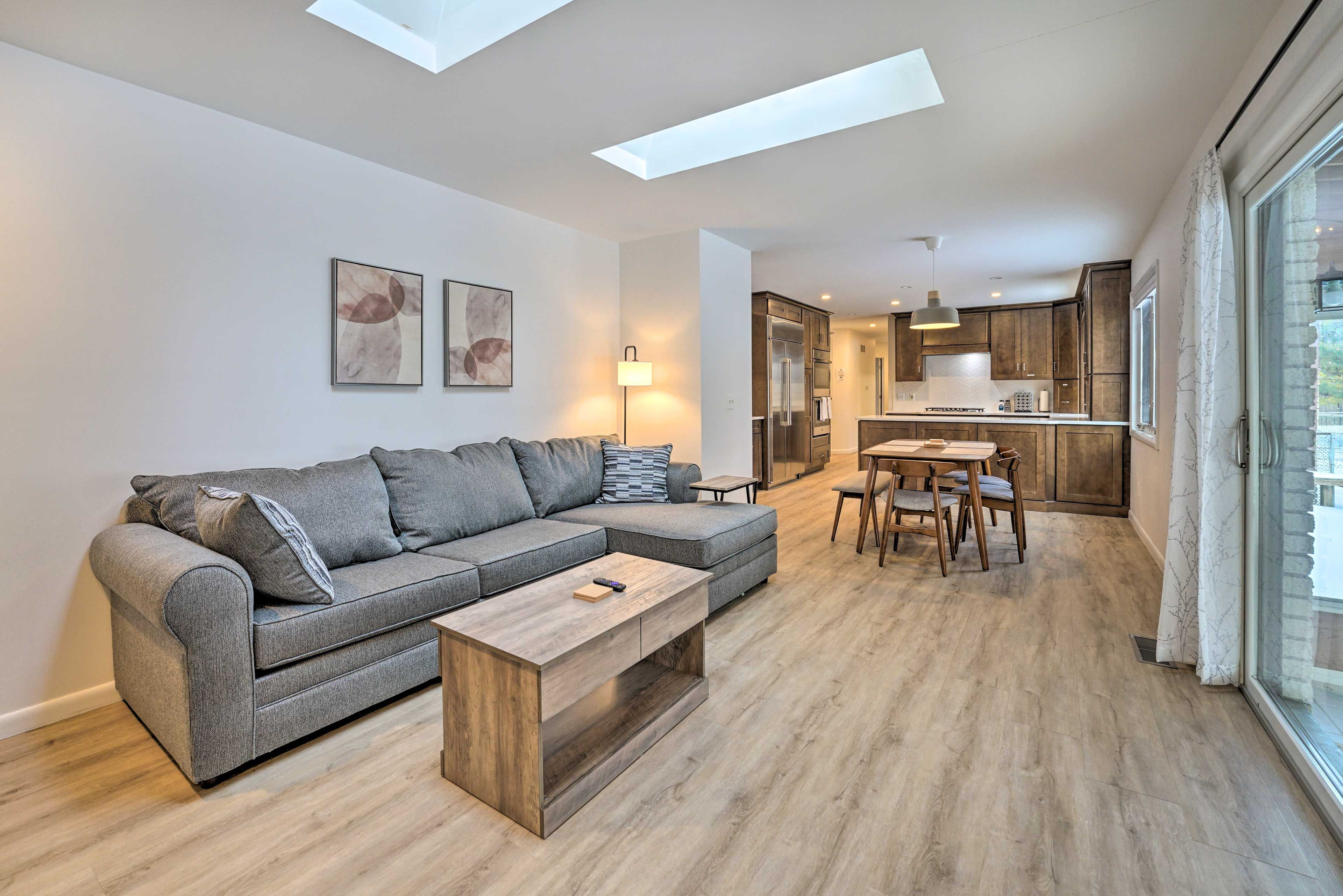 Living Room | Central Heating & A/C