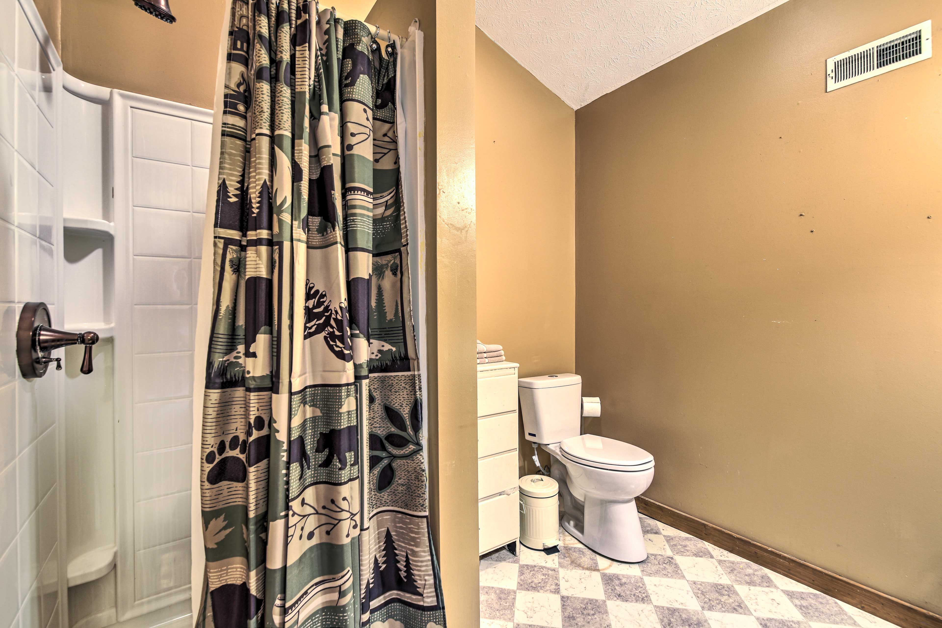 Full Bathroom | Iron & Board